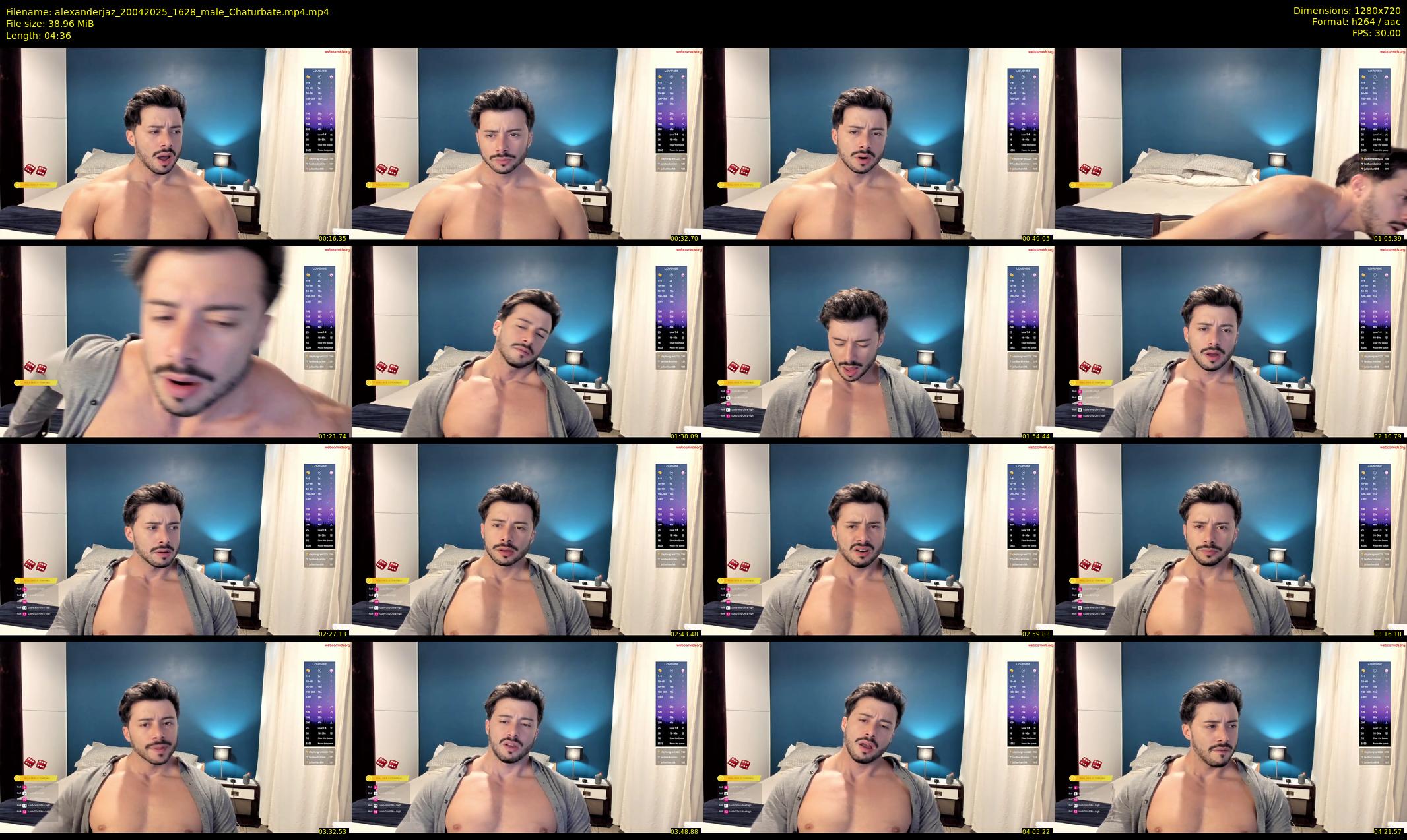 alexanderjaz — 5 minute Chaturbate male cam show recording, 720p, Apr 20, 2025