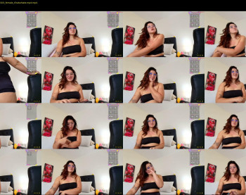 amabella_w — 13 minute Chaturbate female cam show recording, 720p, Apr 21, 2025