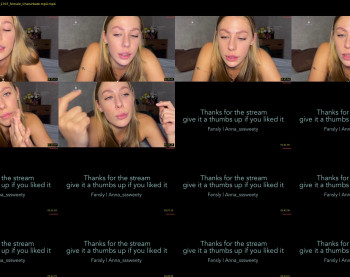 anna_ssweety — 5 minute Chaturbate female cam show recording, 720p, Apr 20, 2025
