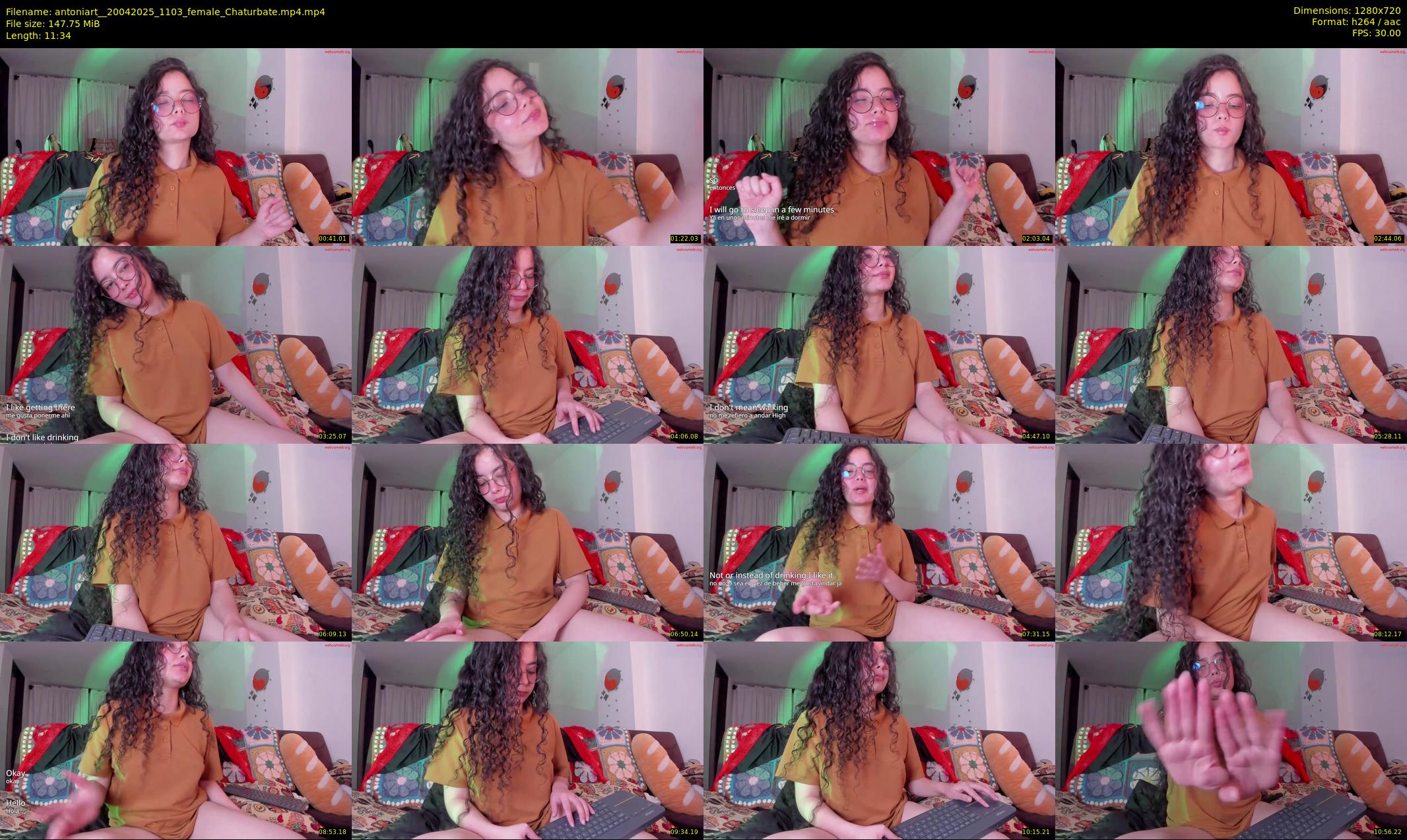 antoniart_ — 12 minute Chaturbate female cam show recording, 720p, Apr 20, 2025