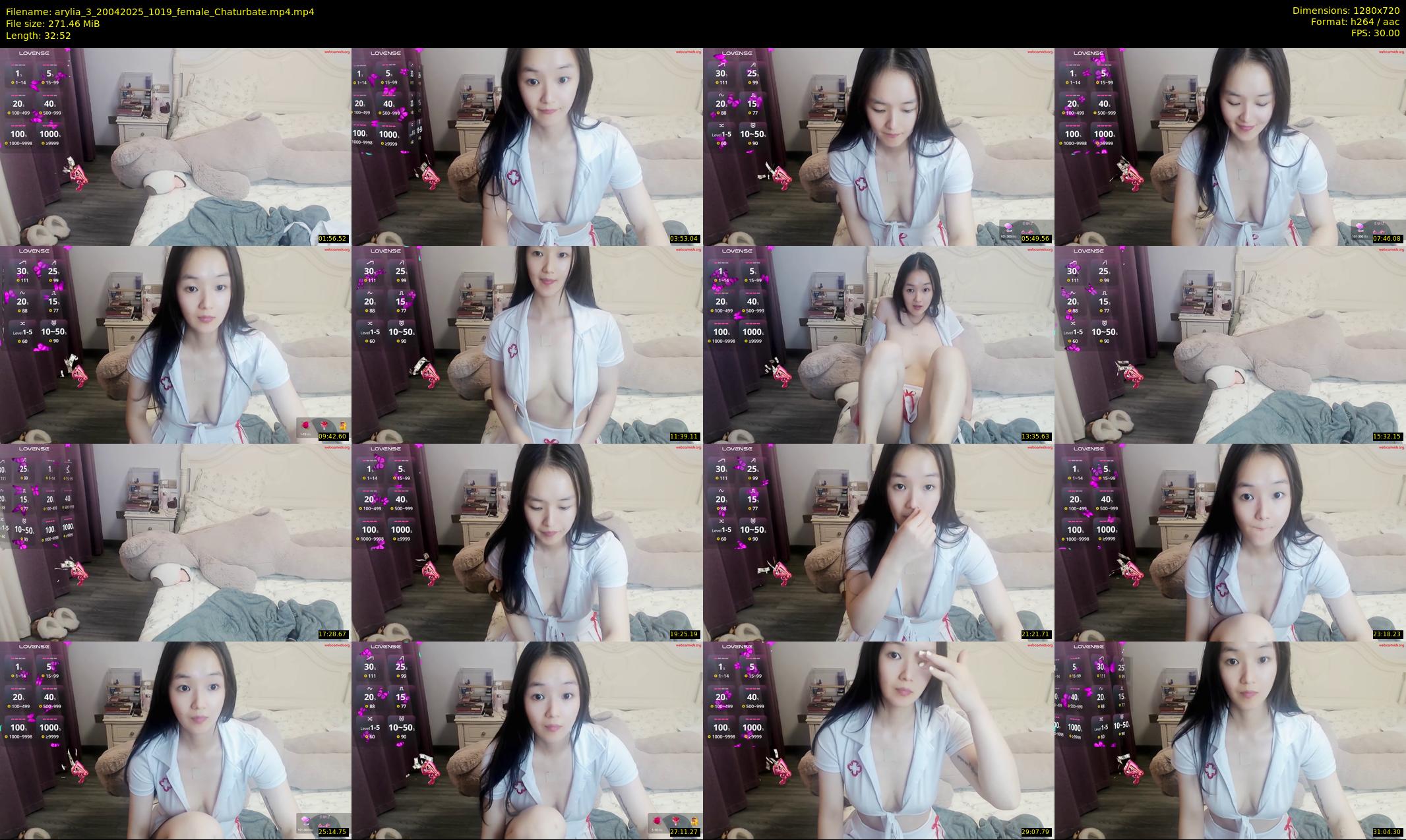arylia_3 — 33 minute Chaturbate female cam show recording, 720p, Apr 20, 2025