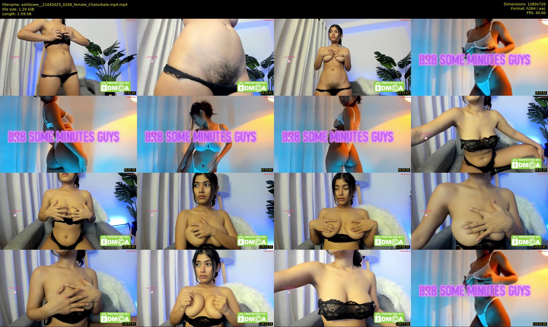 ashllovee_ — 120 minute Chaturbate female cam show recording, 720p, Apr 21, 2025