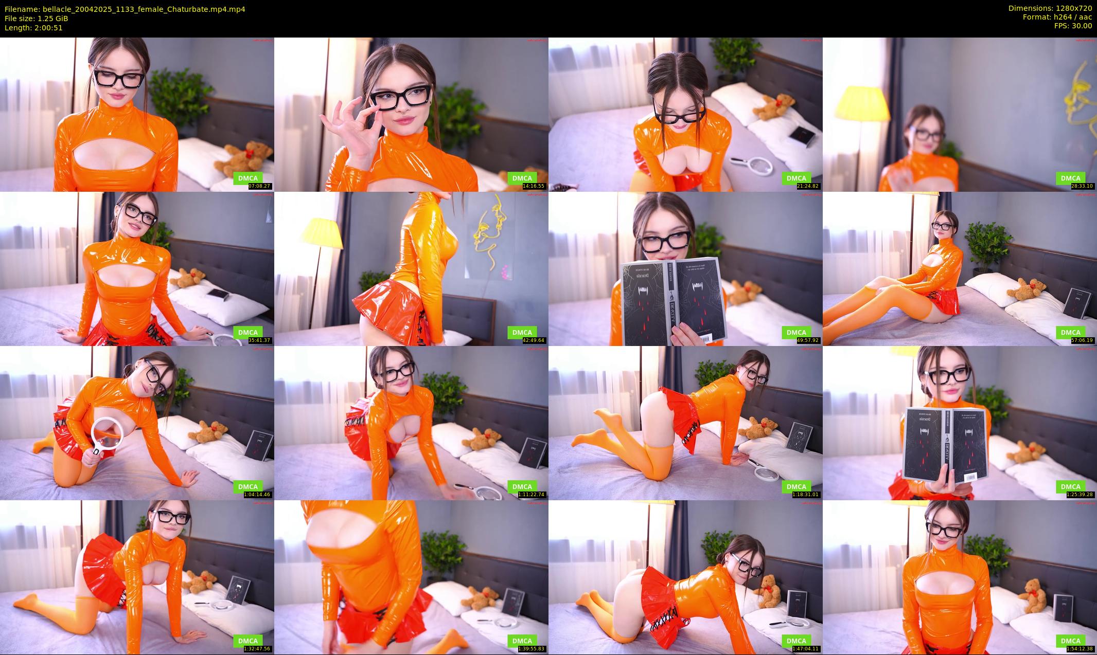 bellacle — 121 minute Chaturbate female cam show recording, 720p, Apr 20, 2025