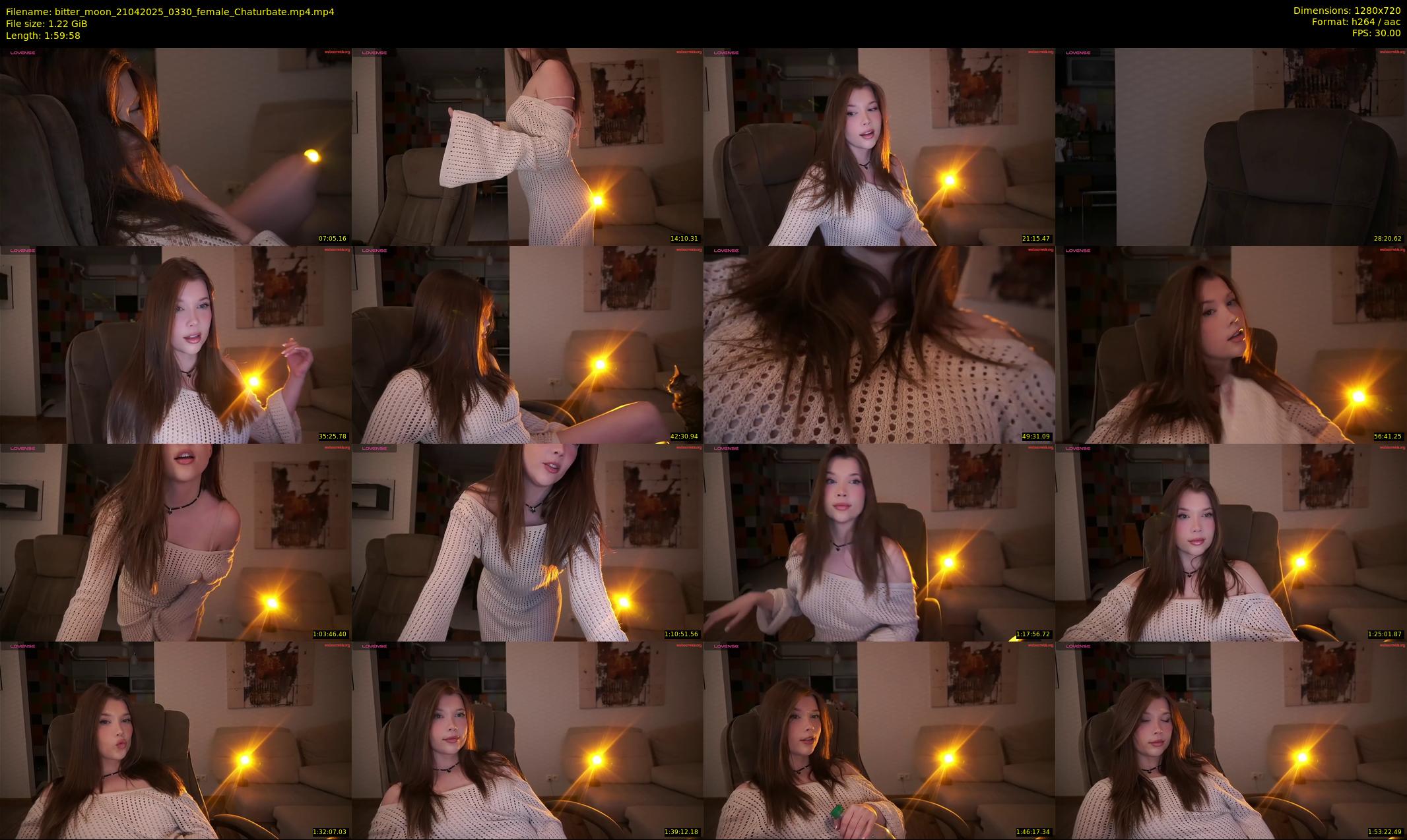 bitter_moon — 120 minute Chaturbate female cam show recording, 720p, Apr 21, 2025