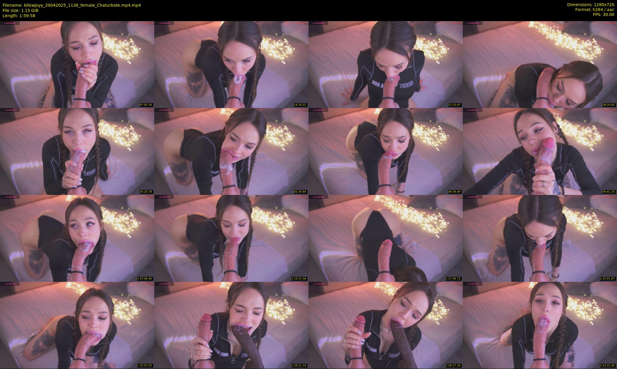 bllowjoyy — 120 minute Chaturbate female cam show recording, 720p, Apr 20, 2025