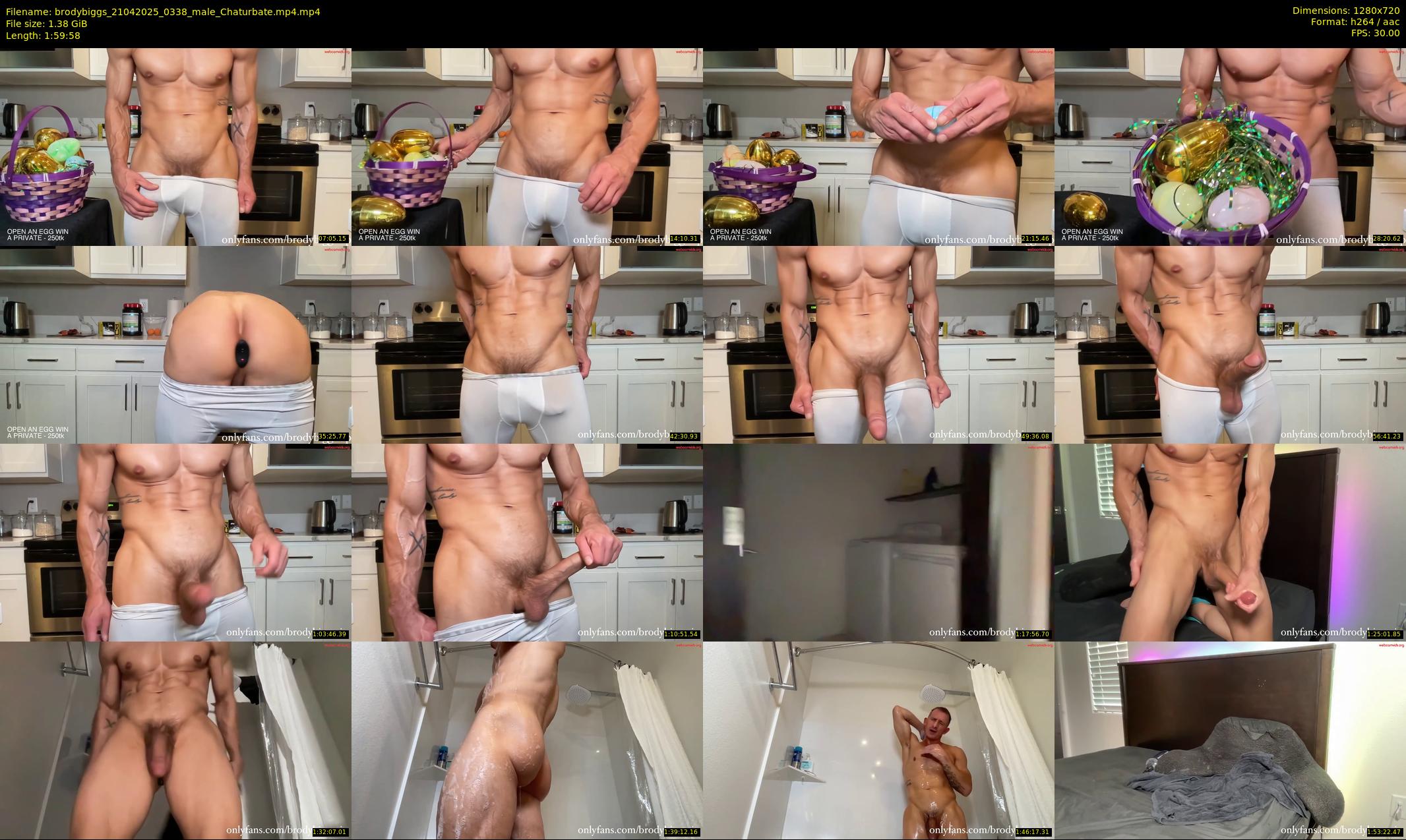 brodybiggs — 120 minute Chaturbate male cam show recording, 720p, Apr 21, 2025
