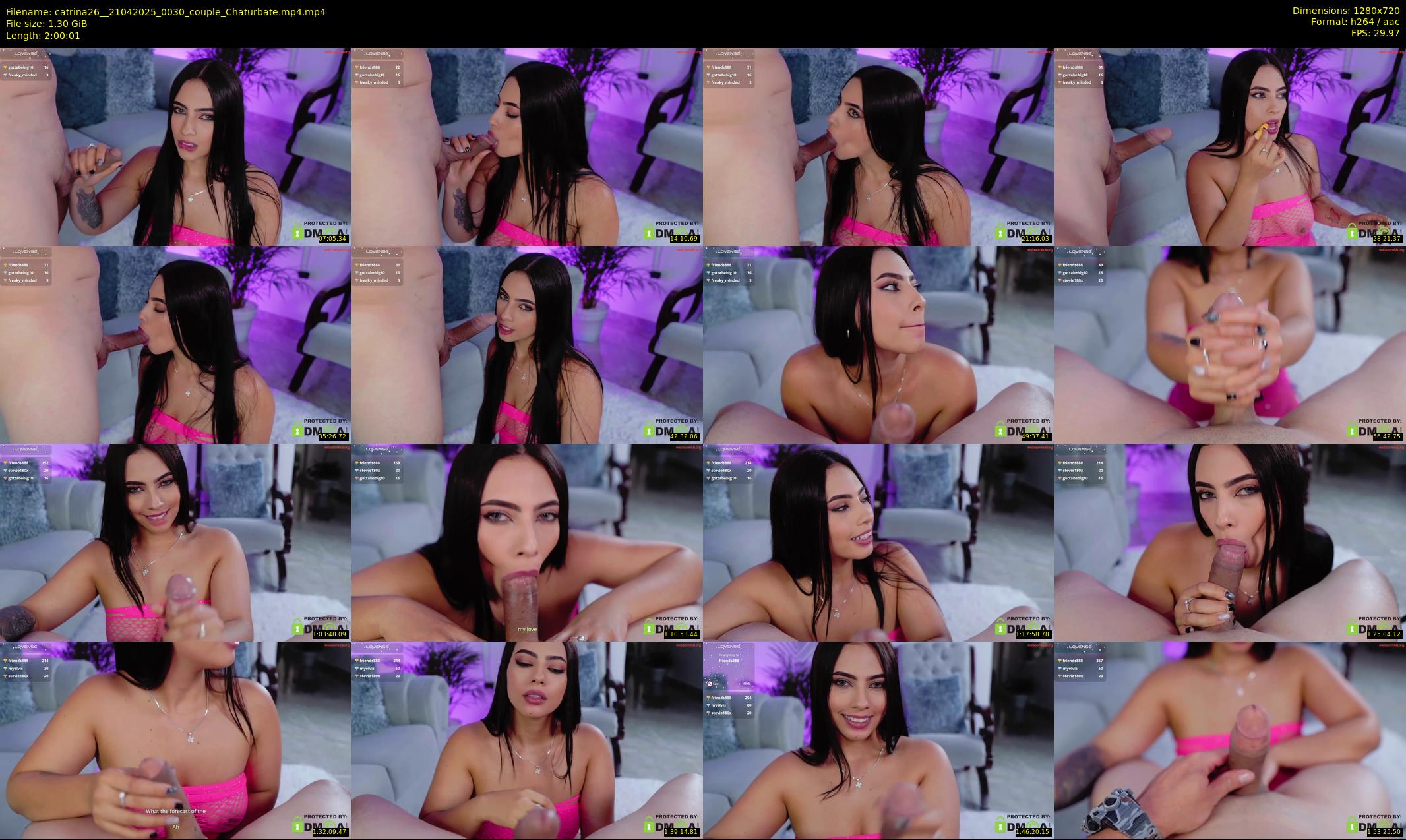 catrina26_ — 121 minute Chaturbate couple cam show recording, 720p, Apr 21, 2025