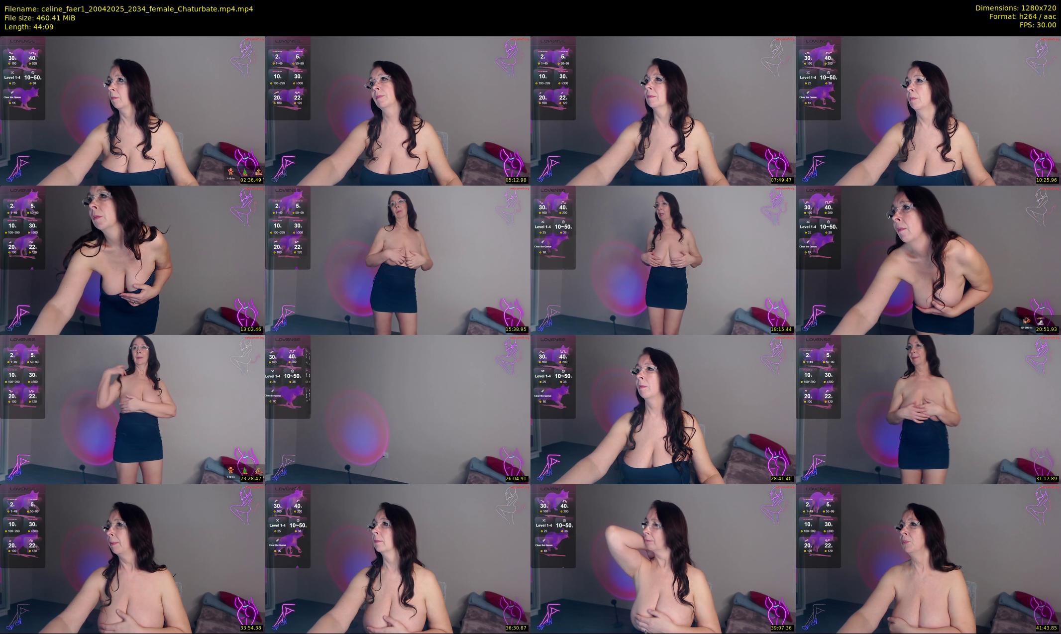 celine_faer1 — 45 minute Chaturbate female cam show recording, 720p, Apr 20, 2025