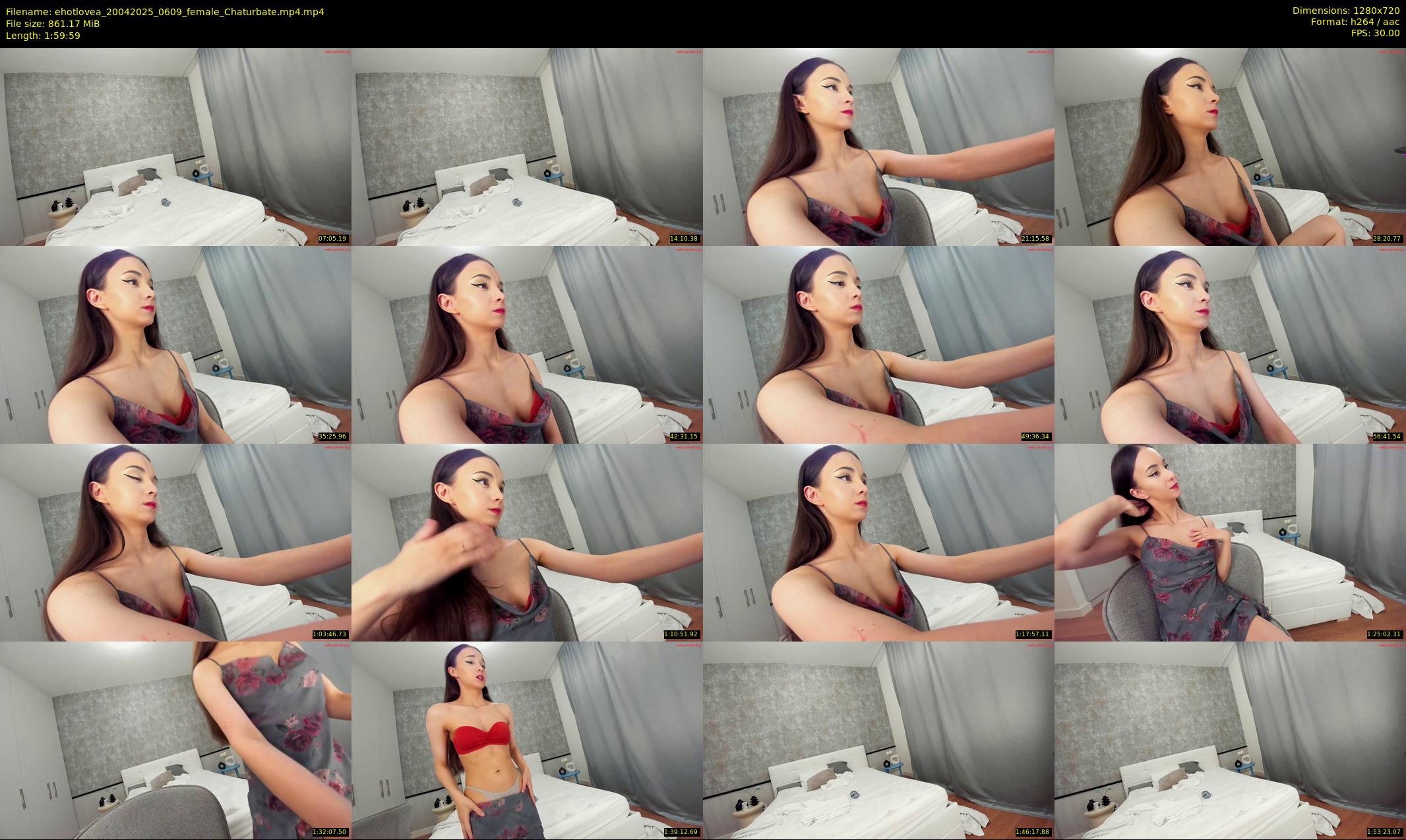 ehotlovea — 120 minute Chaturbate female cam show recording, 720p, Apr 20, 2025
