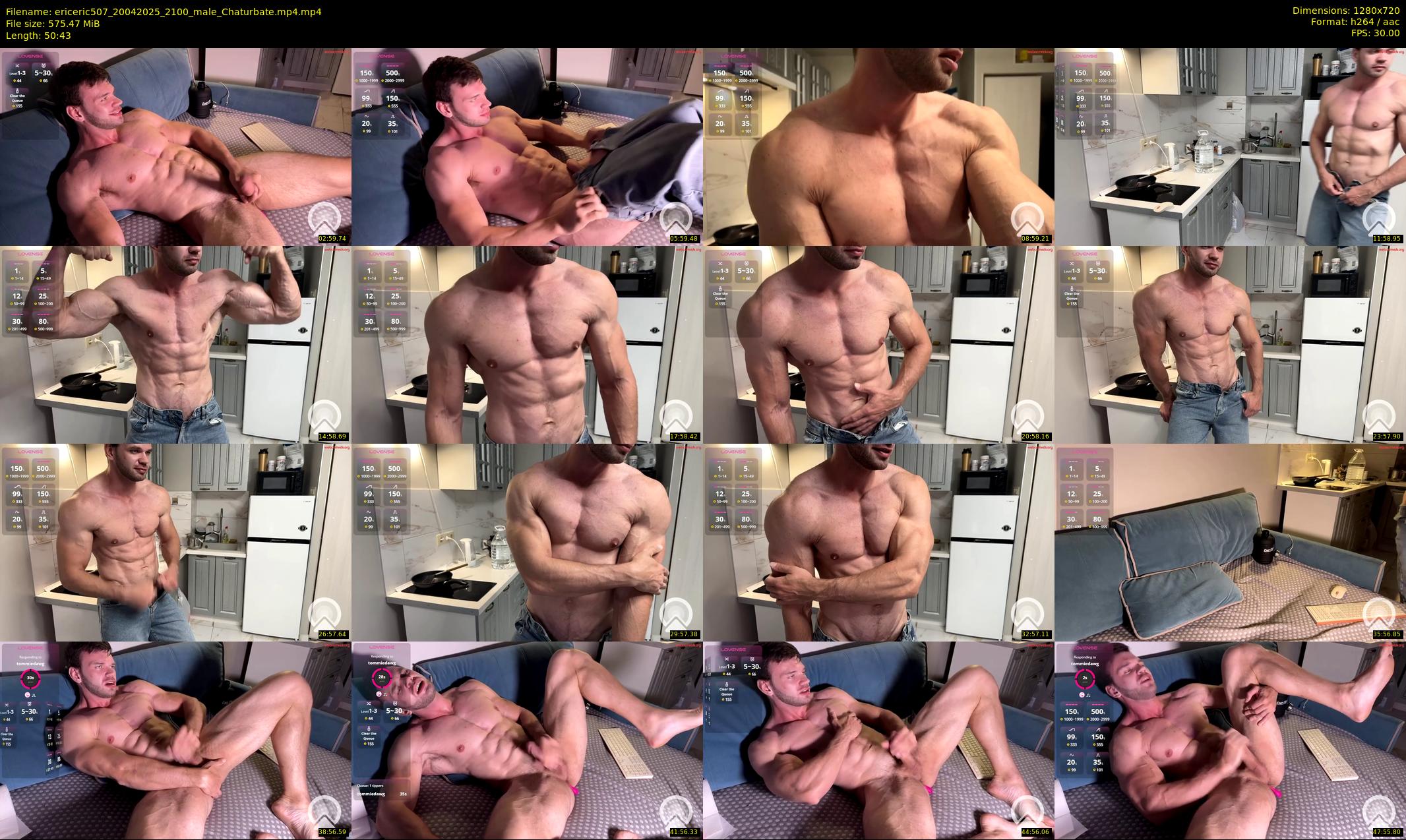 ericeric507 — 51 minute Chaturbate male cam show recording, 720p, Apr 20, 2025