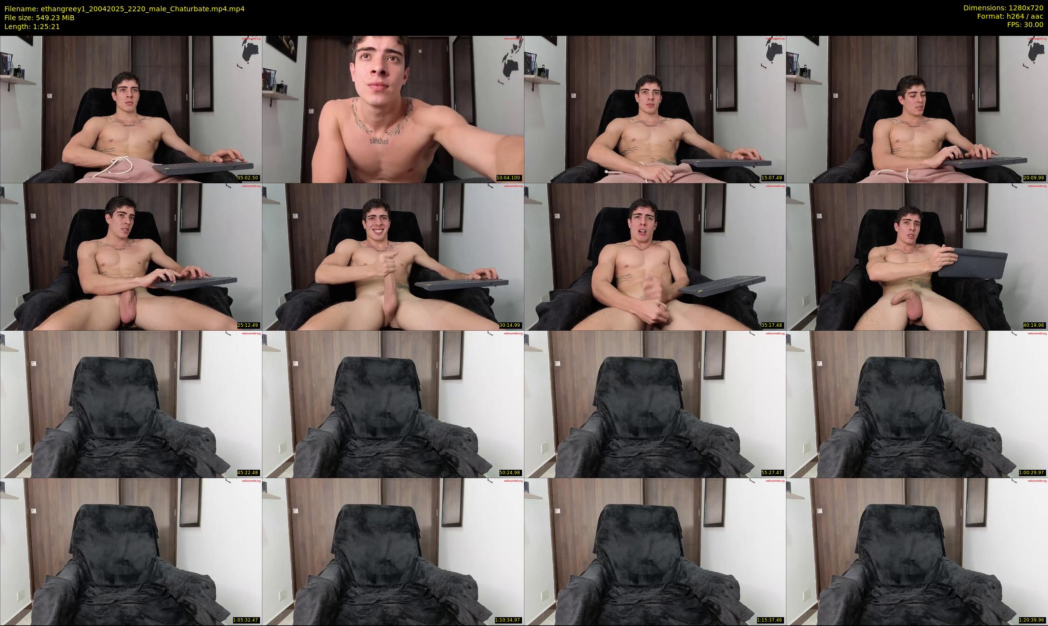 ethangreey1 — 86 minute Chaturbate male cam show recording, 720p, Apr 20, 2025