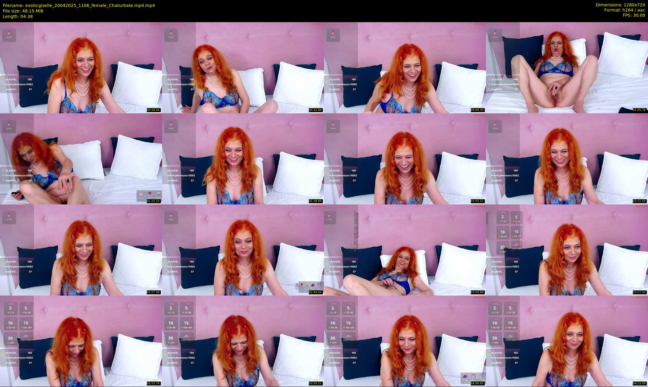 exoticgiselle — 5 minute Chaturbate female cam show recording, 720p, Apr 20, 2025