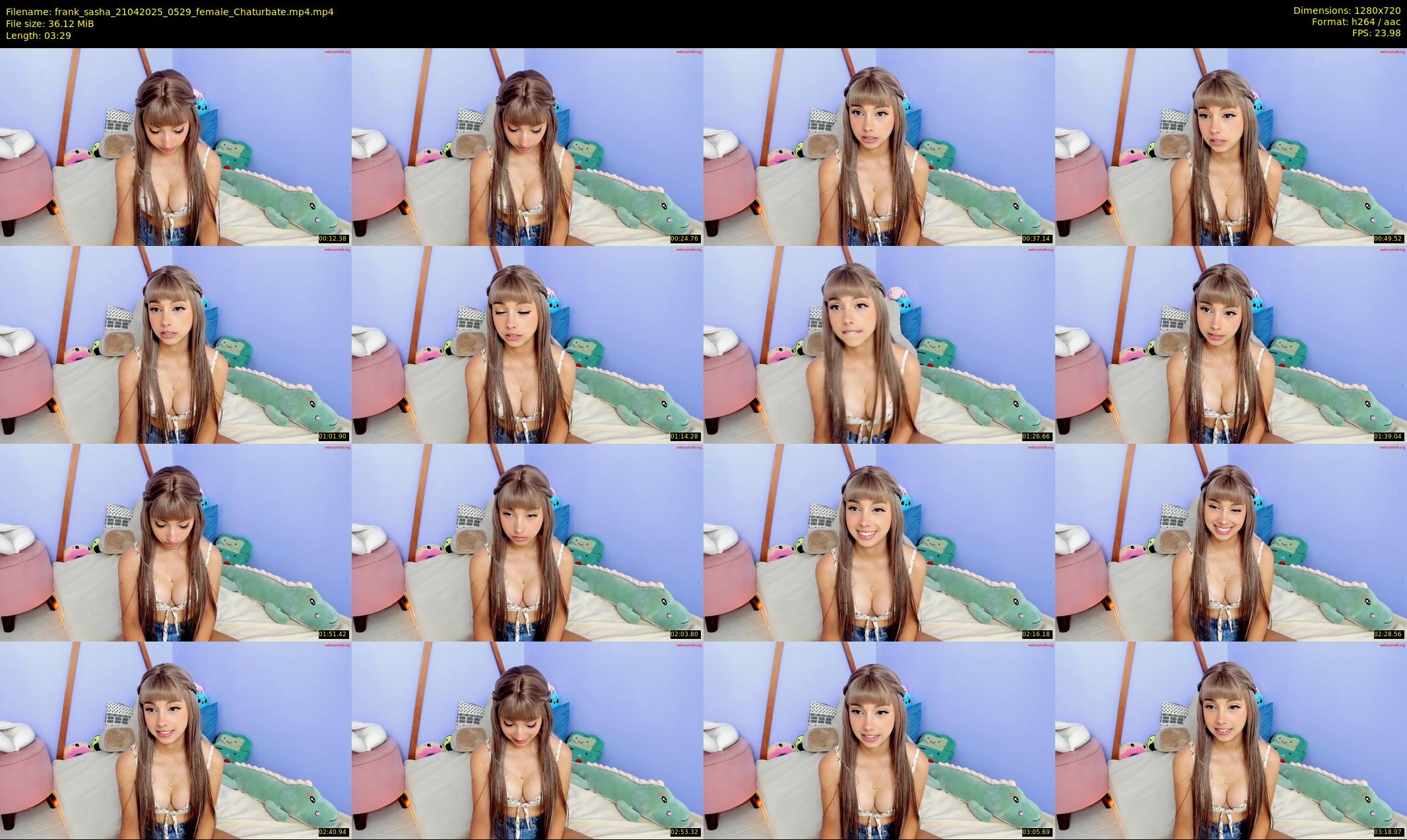 frank_sasha — 4 minute Chaturbate couple cam show recording, 720p, Apr 21, 2025