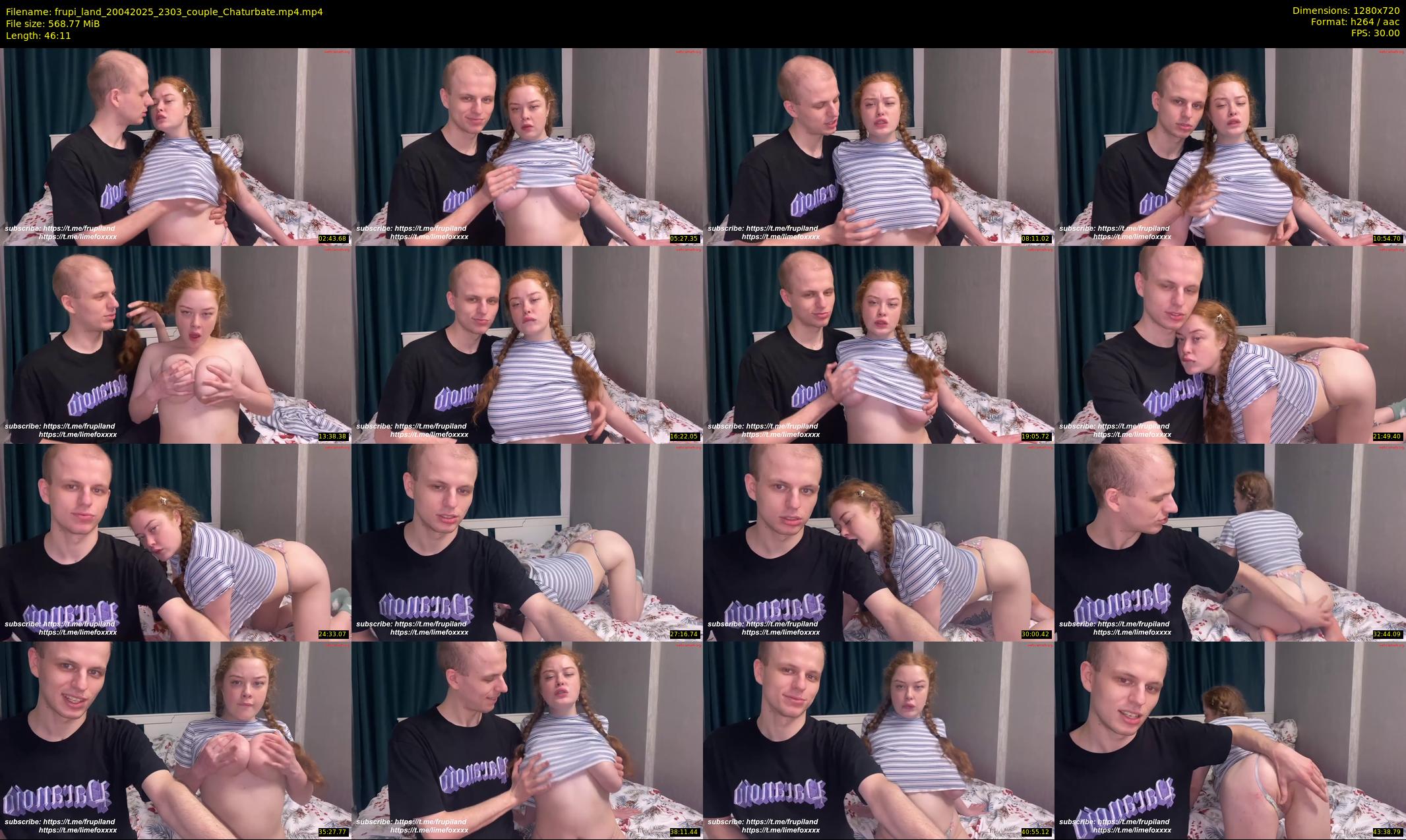frupi_land — 47 minute Chaturbate couple cam show recording, 720p, Apr 20, 2025