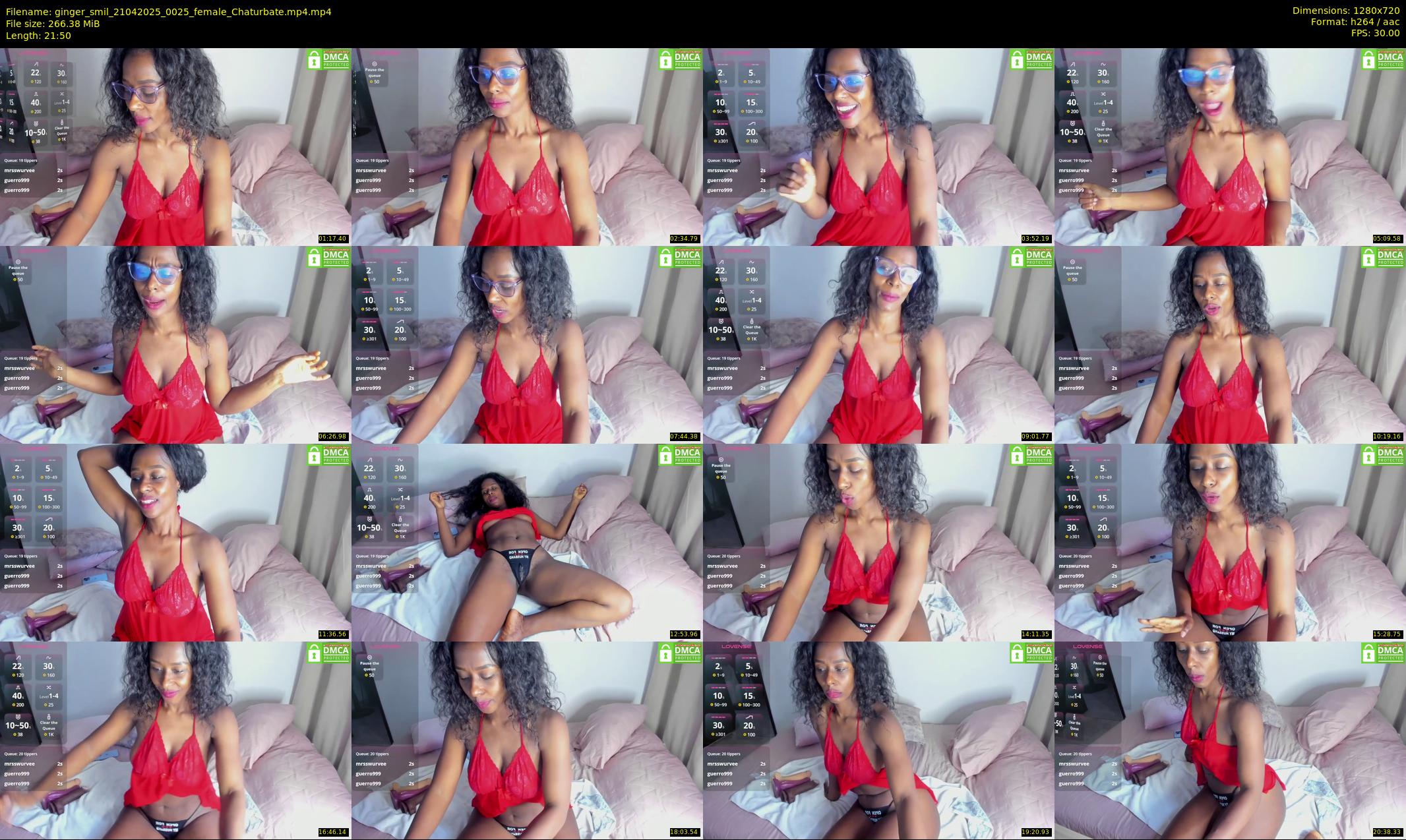 ginger_smil — 22 minute Chaturbate female cam show recording, 720p, Apr 21, 2025