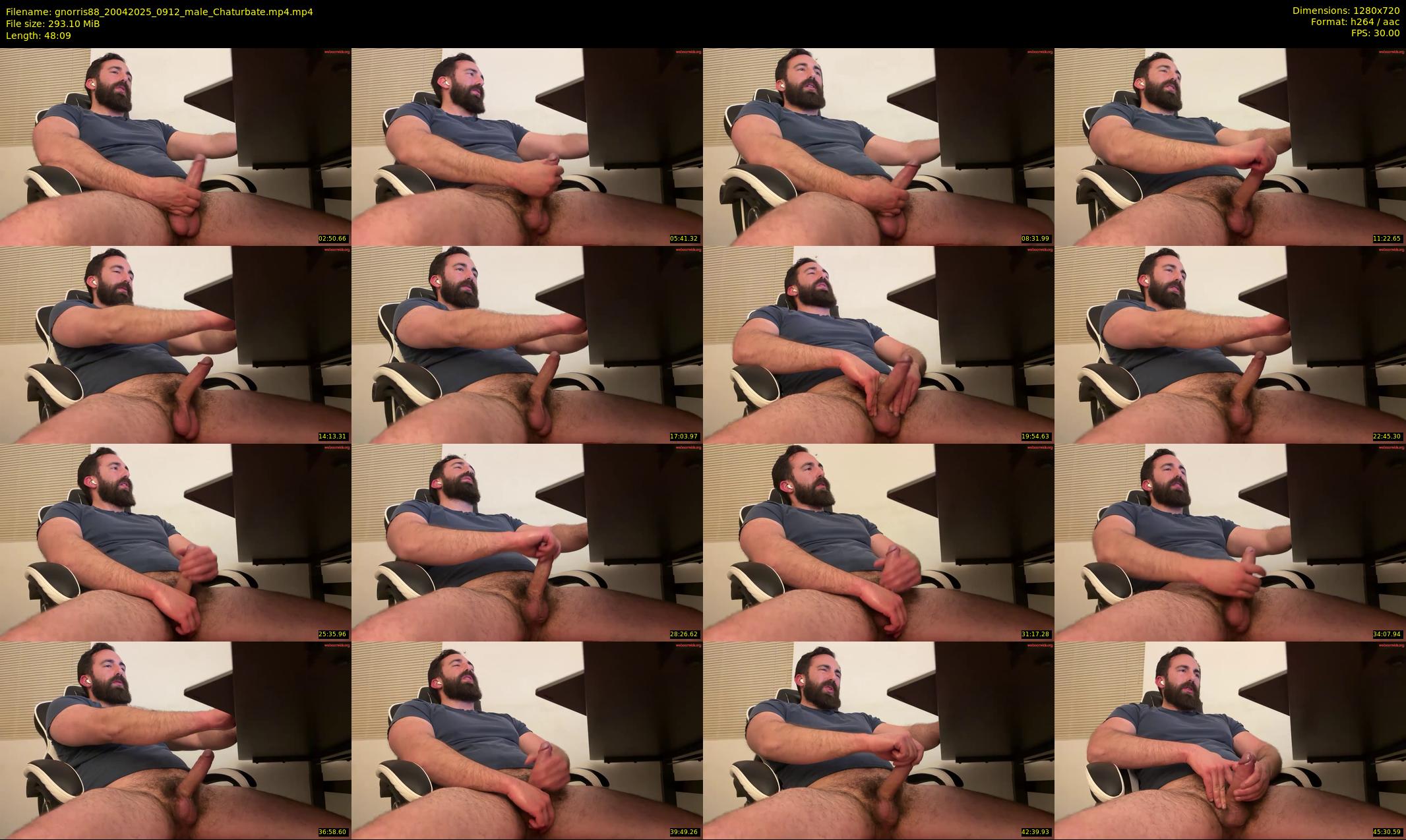 gnorris88 — 49 minute Chaturbate male cam show recording, 720p, Apr 20, 2025