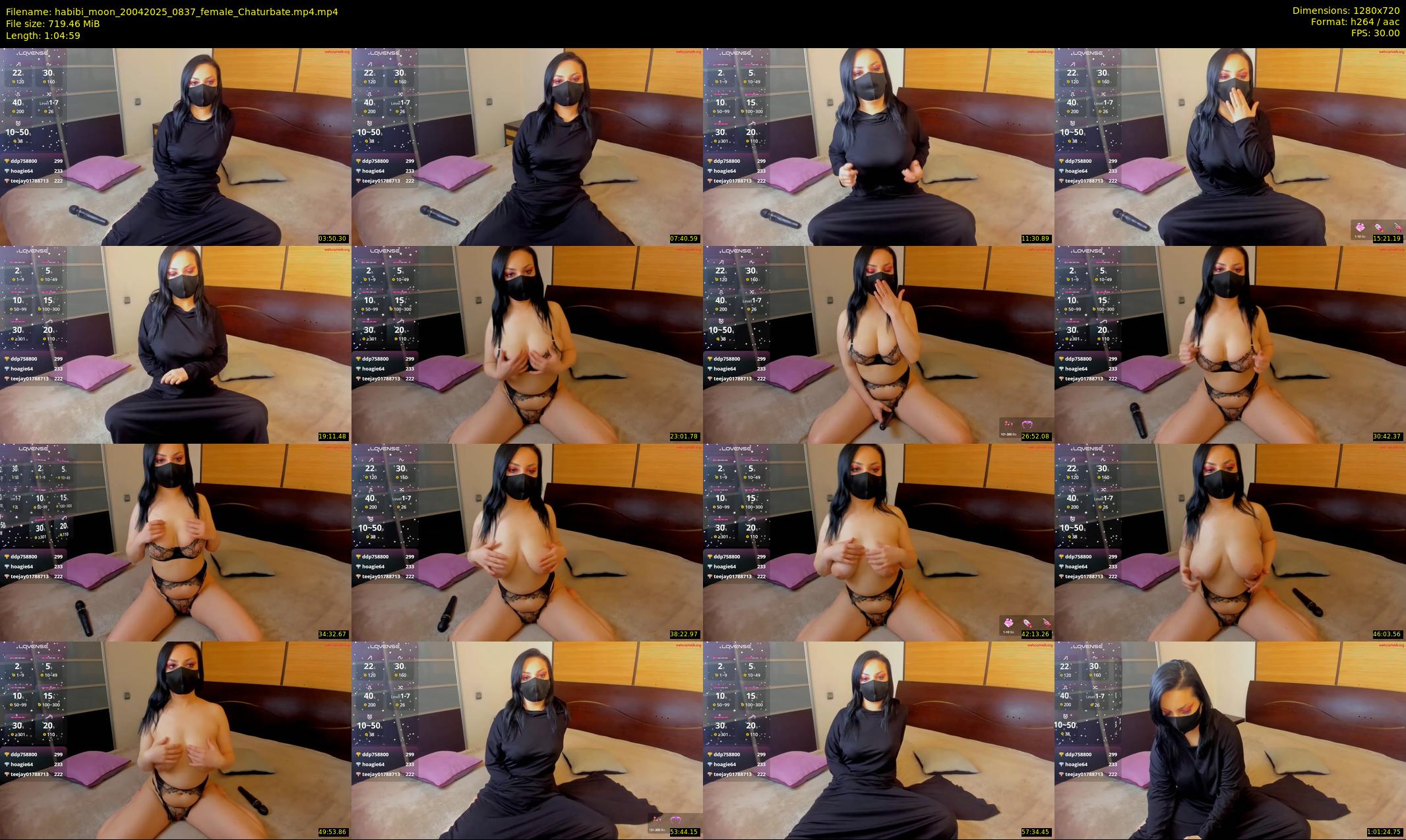 habibi_moon — 65 minute Chaturbate female cam show recording, 720p, Apr 20, 2025