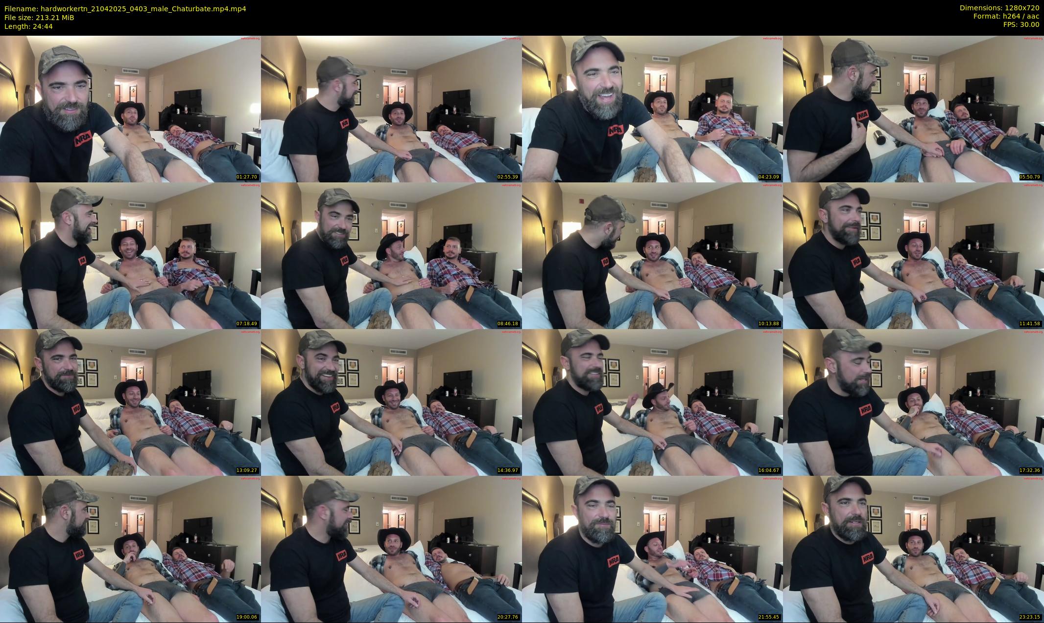 hardworkertn — 25 minute Chaturbate male cam show recording, 720p, Apr 21, 2025