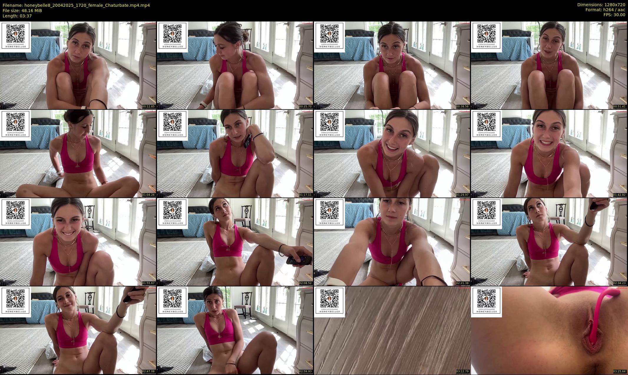 honeybelle8 — 4 minute Chaturbate couple cam show recording, 720p, Apr 20, 2025
