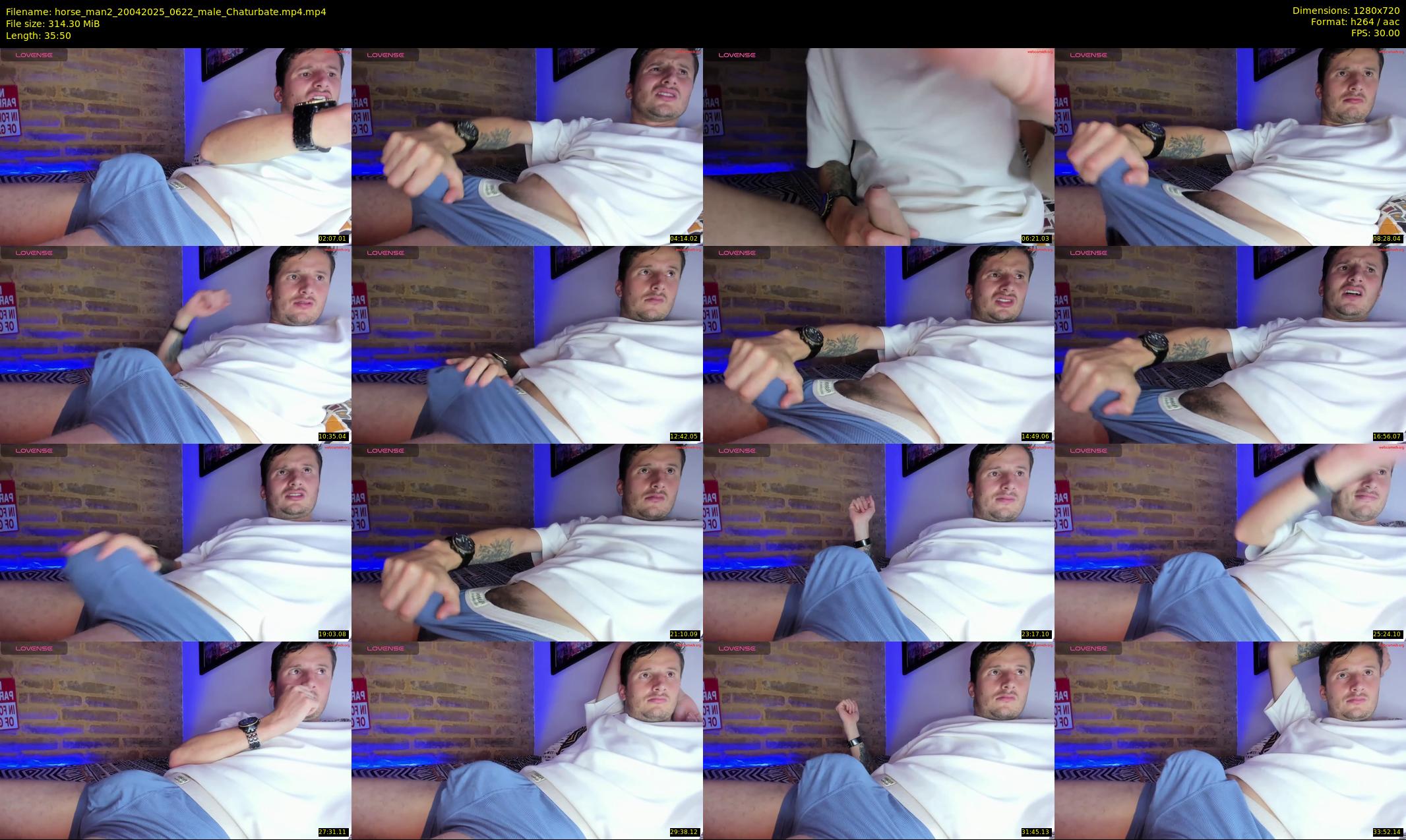 horse_man2 — 36 minute Chaturbate male cam show recording, 720p, Apr 20, 2025