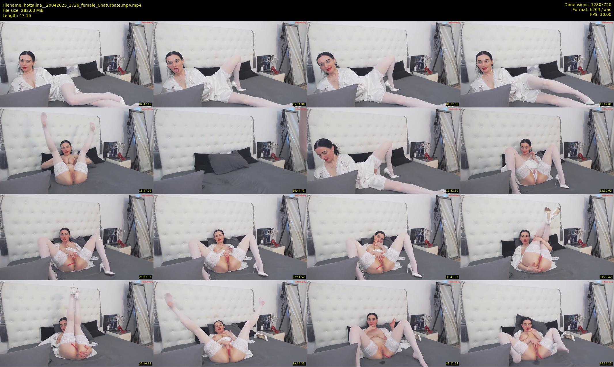 hottalina_ — 48 minute Chaturbate female cam show recording, 720p, Apr 20, 2025