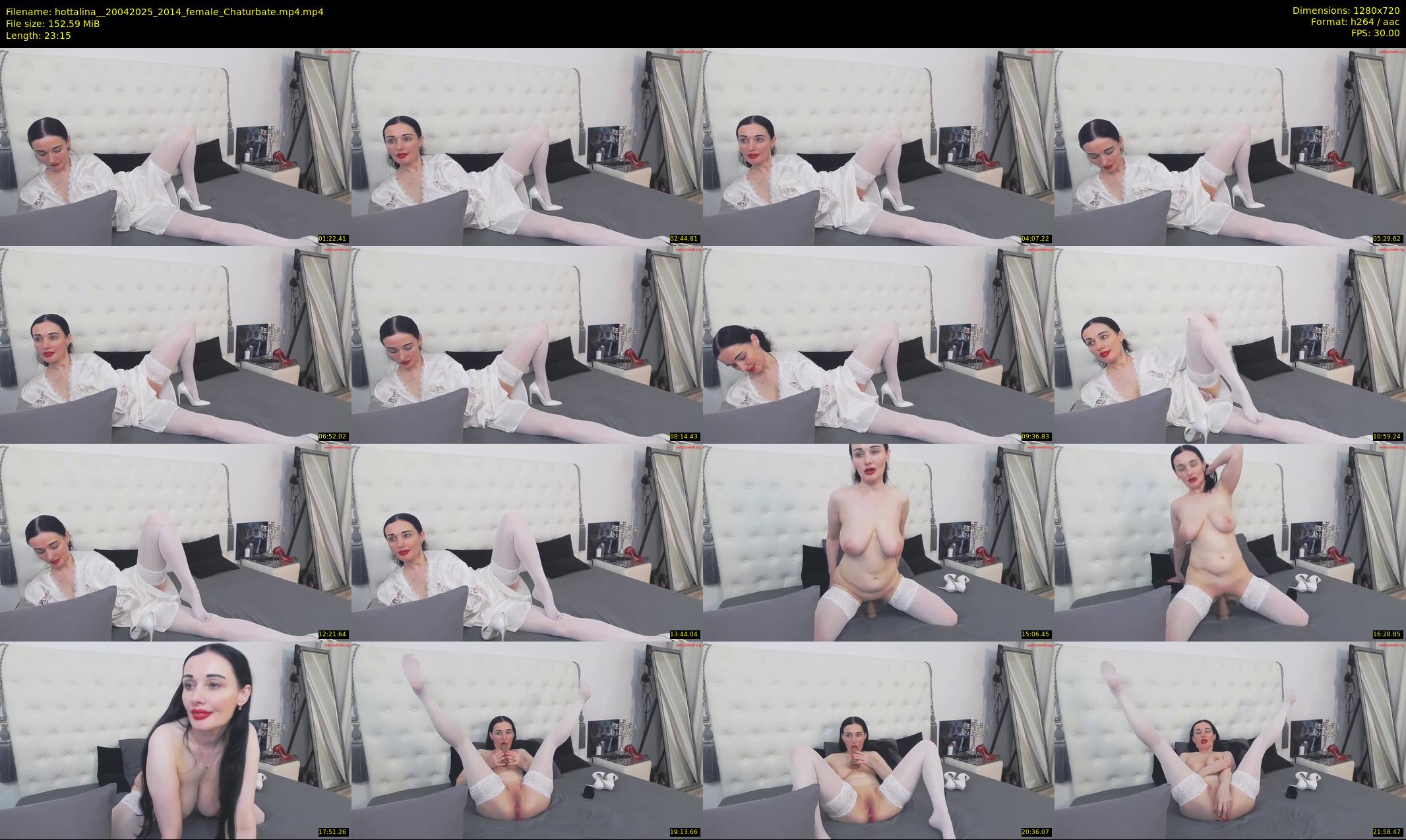 hottalina_ — 24 minute Chaturbate female cam show recording, 720p, Apr 20, 2025
