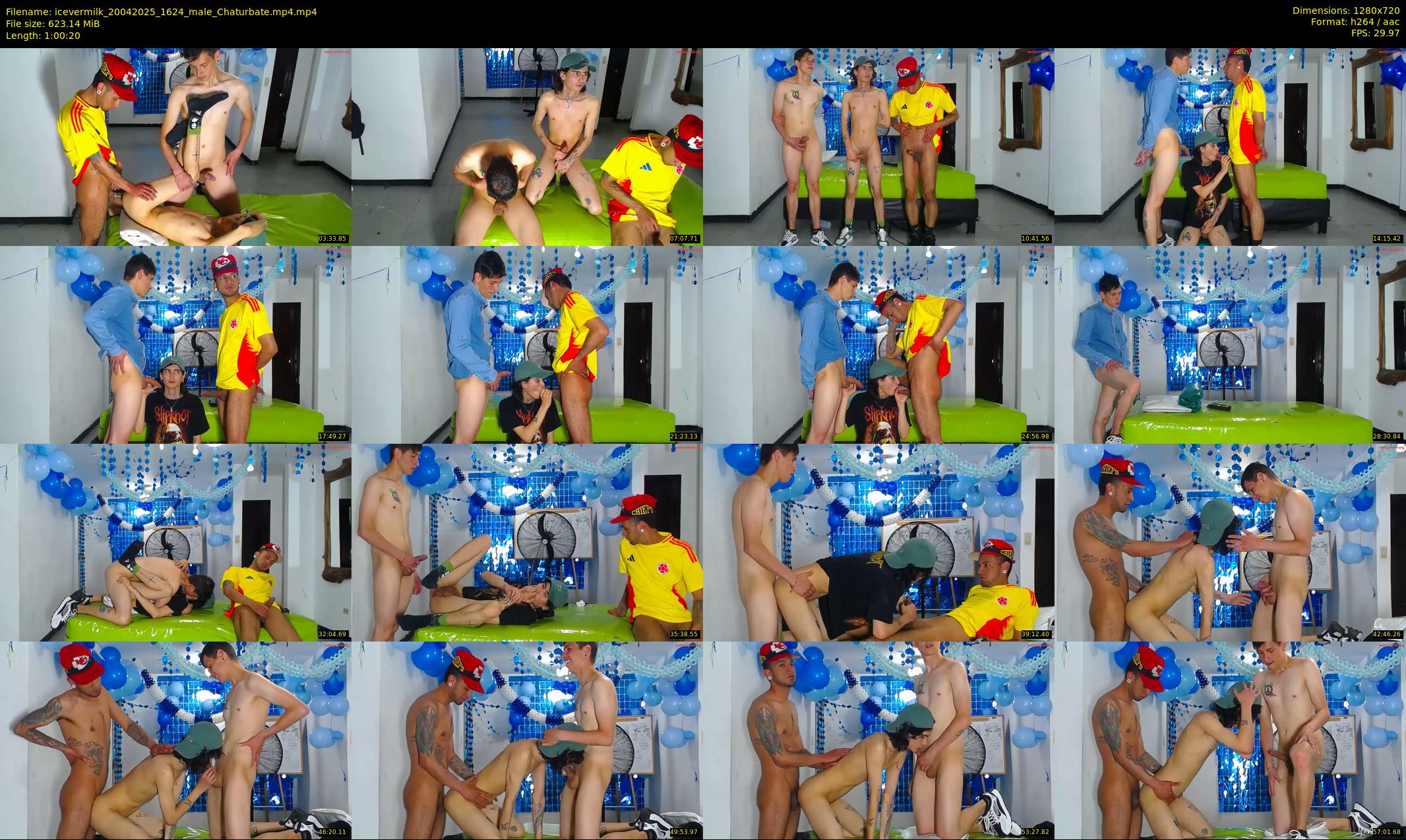 icevermilk — 61 minute Chaturbate male cam show recording, 720p, Apr 20, 2025