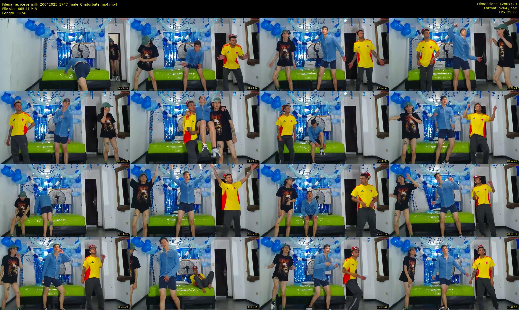 icevermilk — 40 minute Chaturbate male cam show recording, 720p, Apr 20, 2025