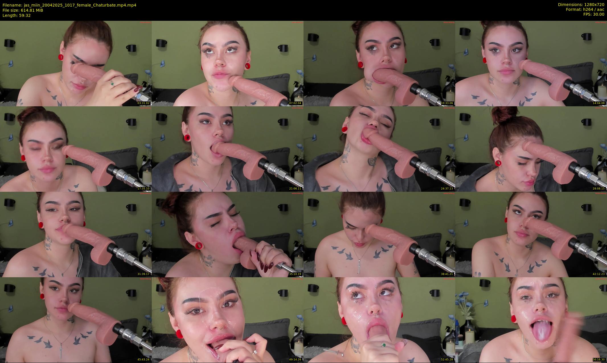 jas_miin — 60 minute Chaturbate female cam show recording, 720p, Apr 20, 2025