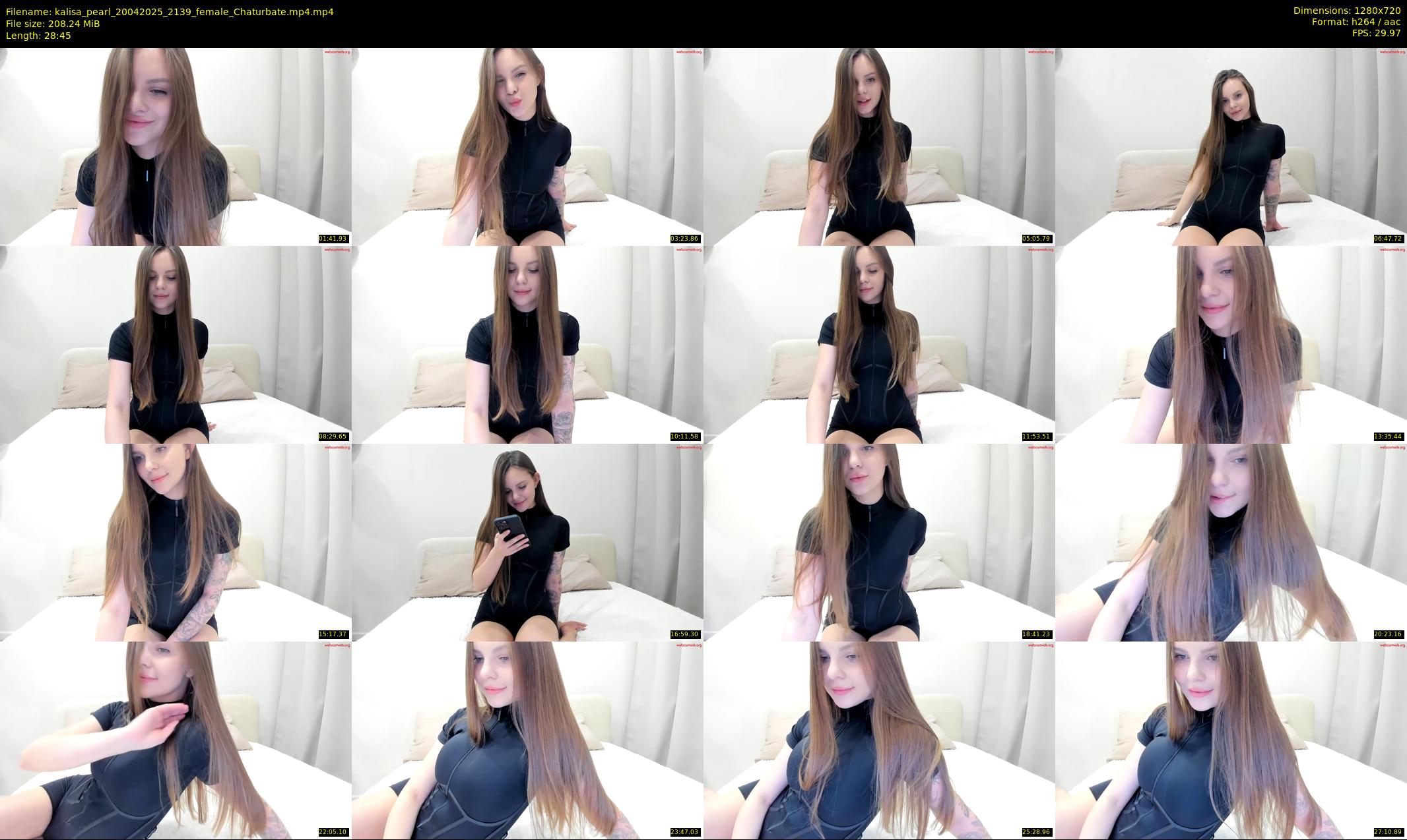 kalisa_pearl — 29 minute Chaturbate female cam show recording, 720p, Apr 20, 2025