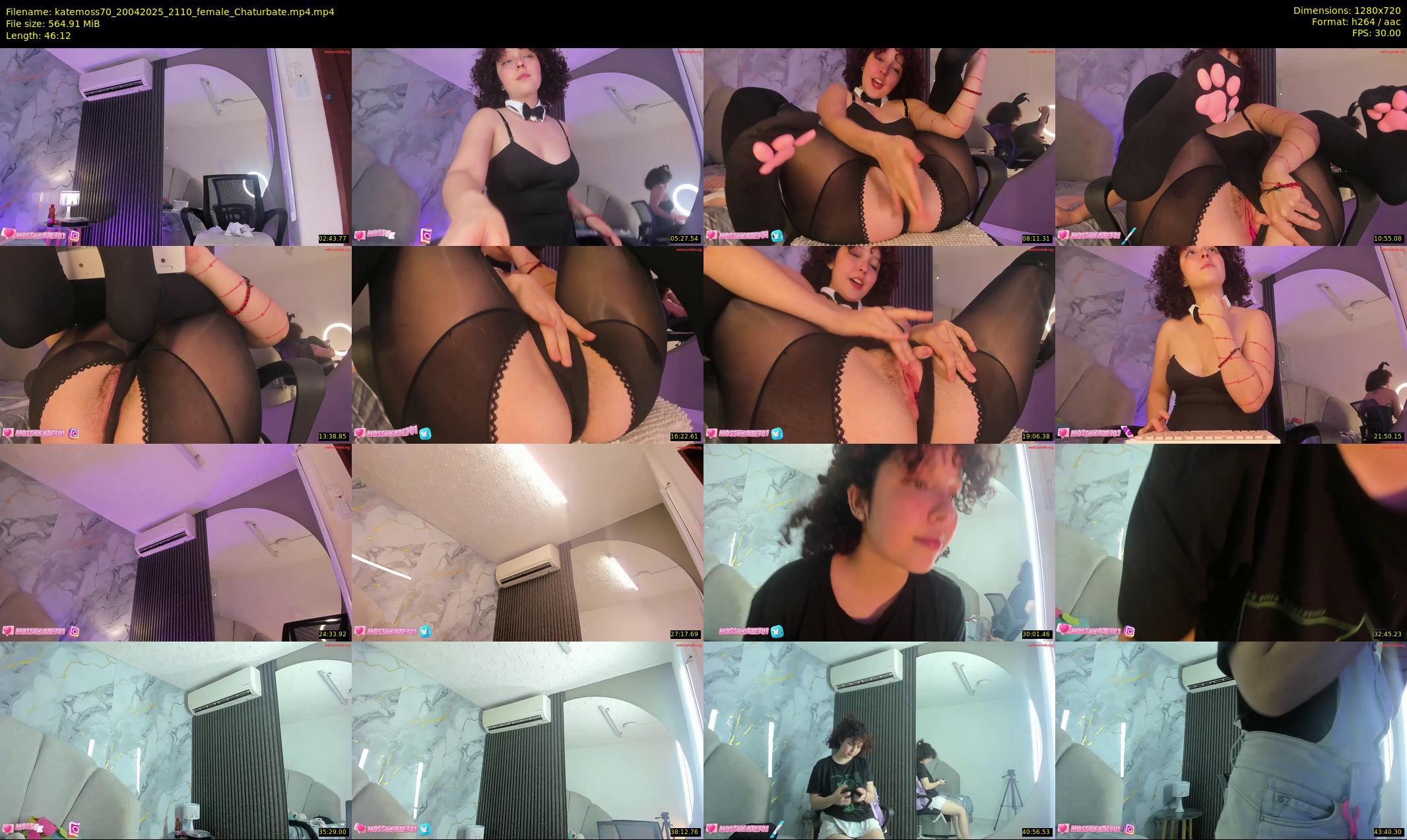 katemoss70 — 47 minute Chaturbate female cam show recording, 720p, Apr 20, 2025