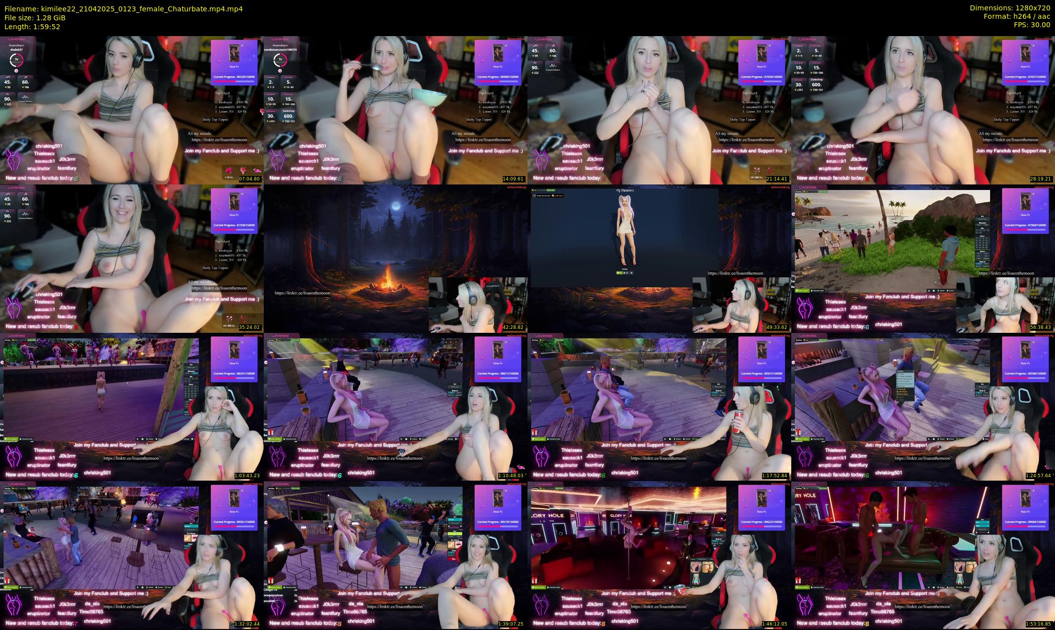 kimilee22 — 120 minute Chaturbate female cam show recording, 720p, Apr 21, 2025