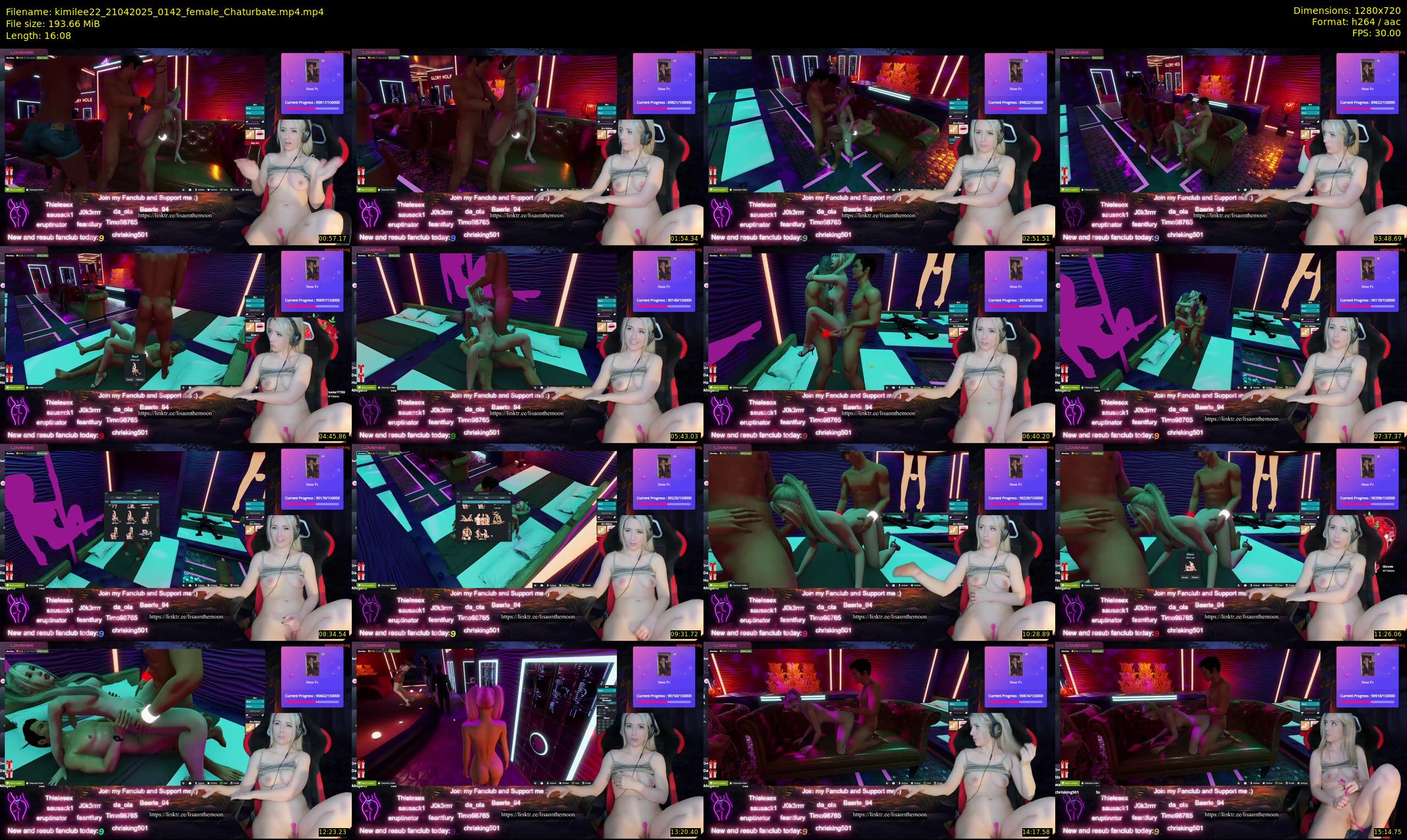 kimilee22 — 17 minute Chaturbate female cam show recording, 720p, Apr 21, 2025