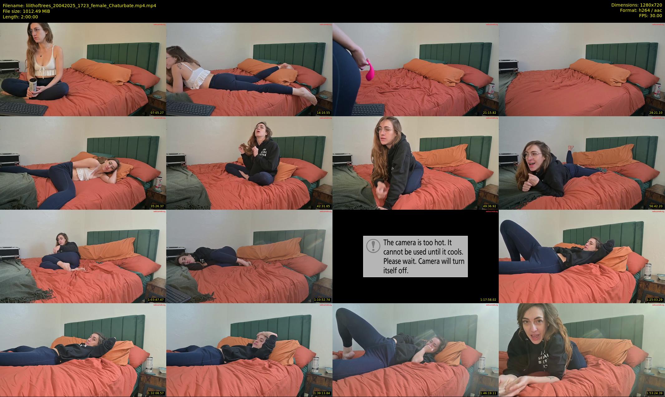 lilithoftrees — 120 minute Chaturbate female cam show recording, 720p, Apr 20, 2025