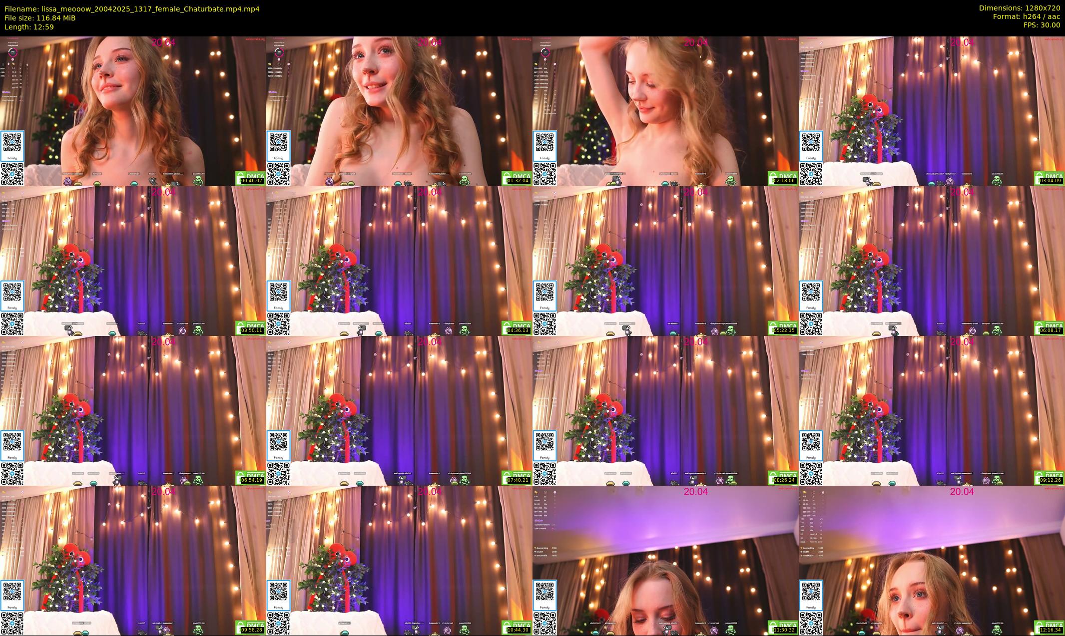 lissa_meooow — 13 minute Chaturbate female cam show recording, 720p, Apr 20, 2025