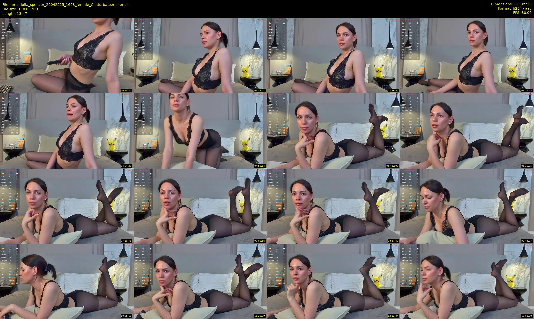 lolla_spencer — 14 minute Chaturbate female cam show recording, 720p, Apr 20, 2025