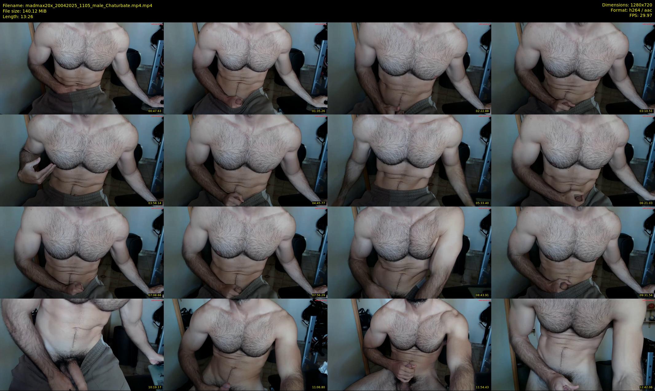 madmax20x — 14 minute Chaturbate male cam show recording, 720p, Apr 20, 2025