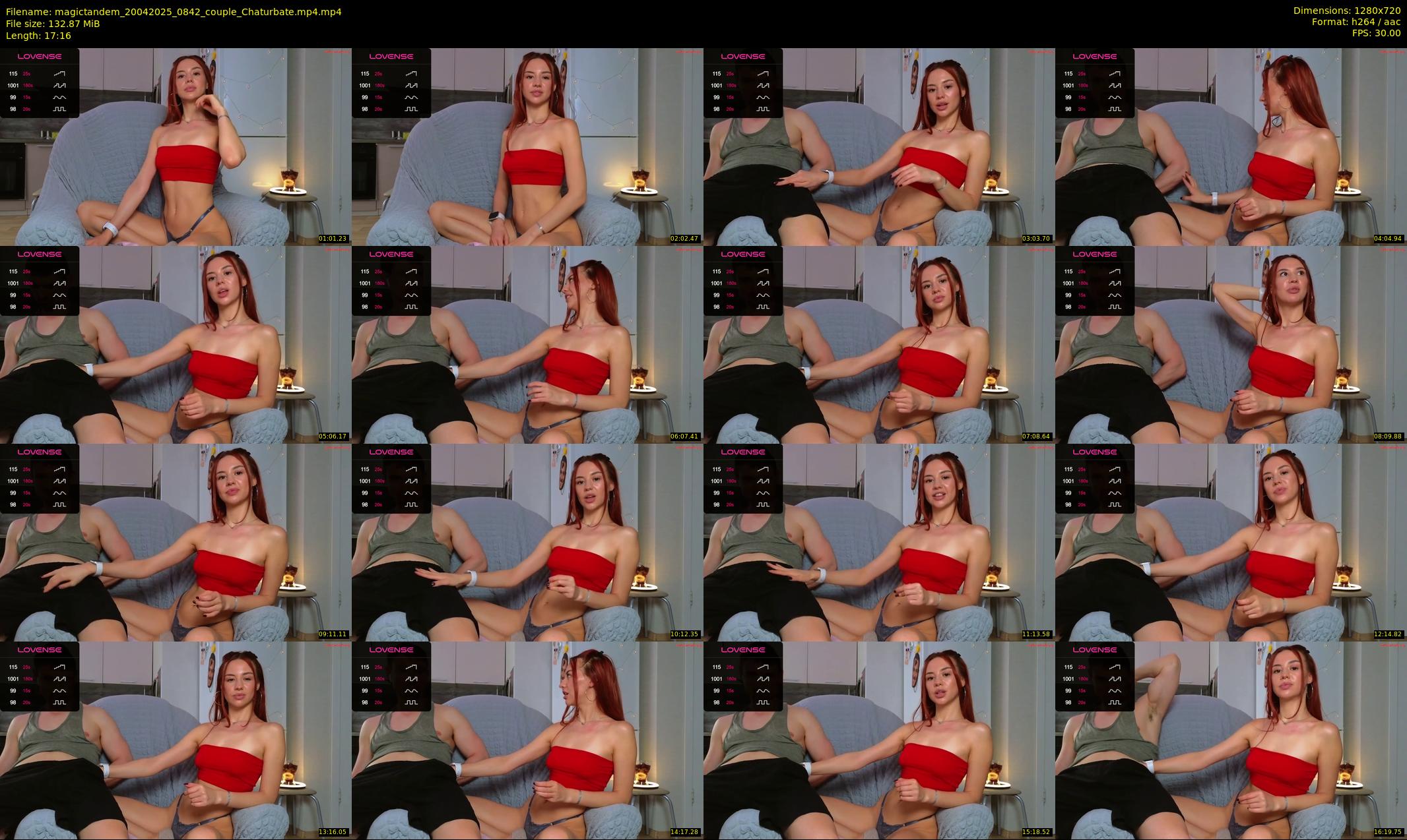magictandem — 18 minute Chaturbate couple cam show recording, 720p, Apr 20, 2025