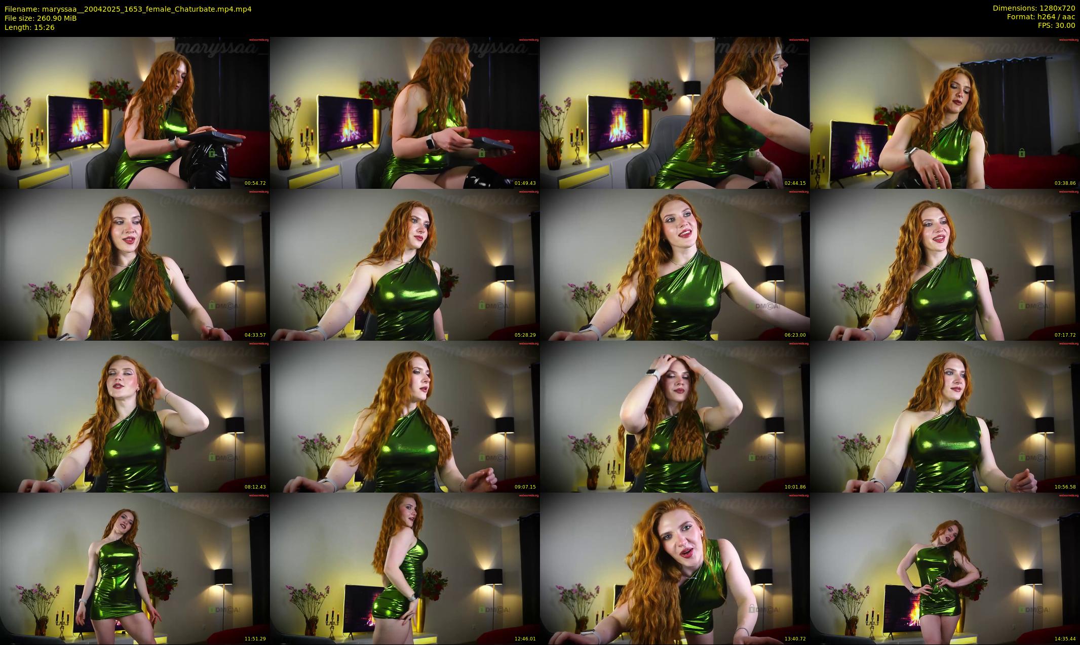 maryssaa_ — 16 minute Chaturbate female cam show recording, 720p, Apr 20, 2025