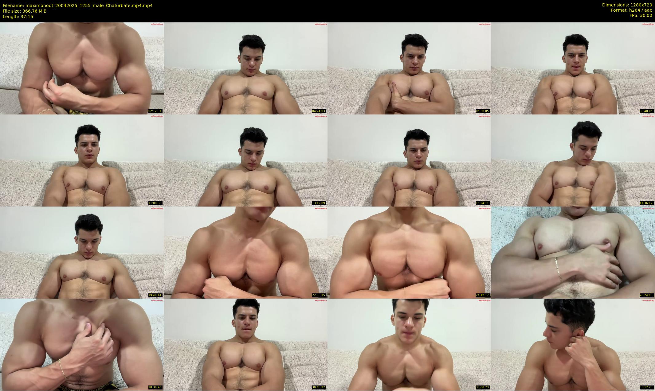 maximohoot — 38 minute Chaturbate male cam show recording, 720p, Apr 20, 2025