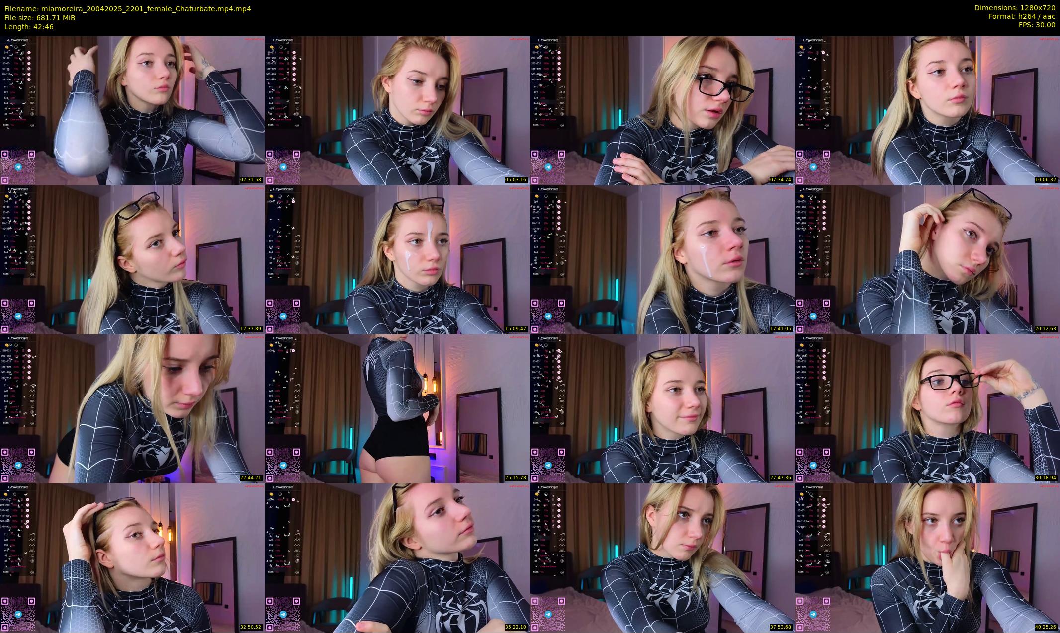 miamoreira — 43 minute Chaturbate female cam show recording, 720p, Apr 20, 2025