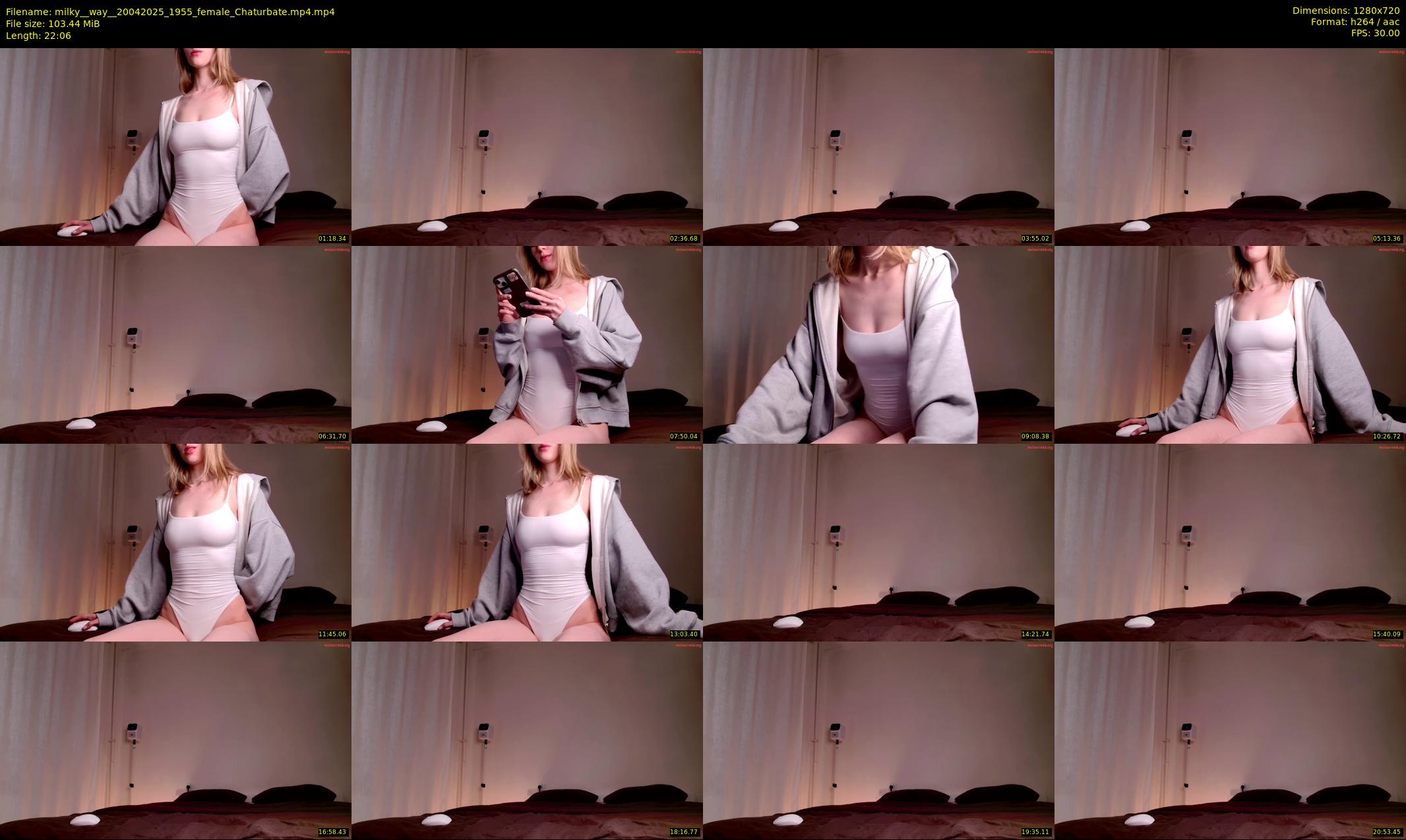 milky__way_ — 23 minute Chaturbate female cam show recording, 720p, Apr 20, 2025