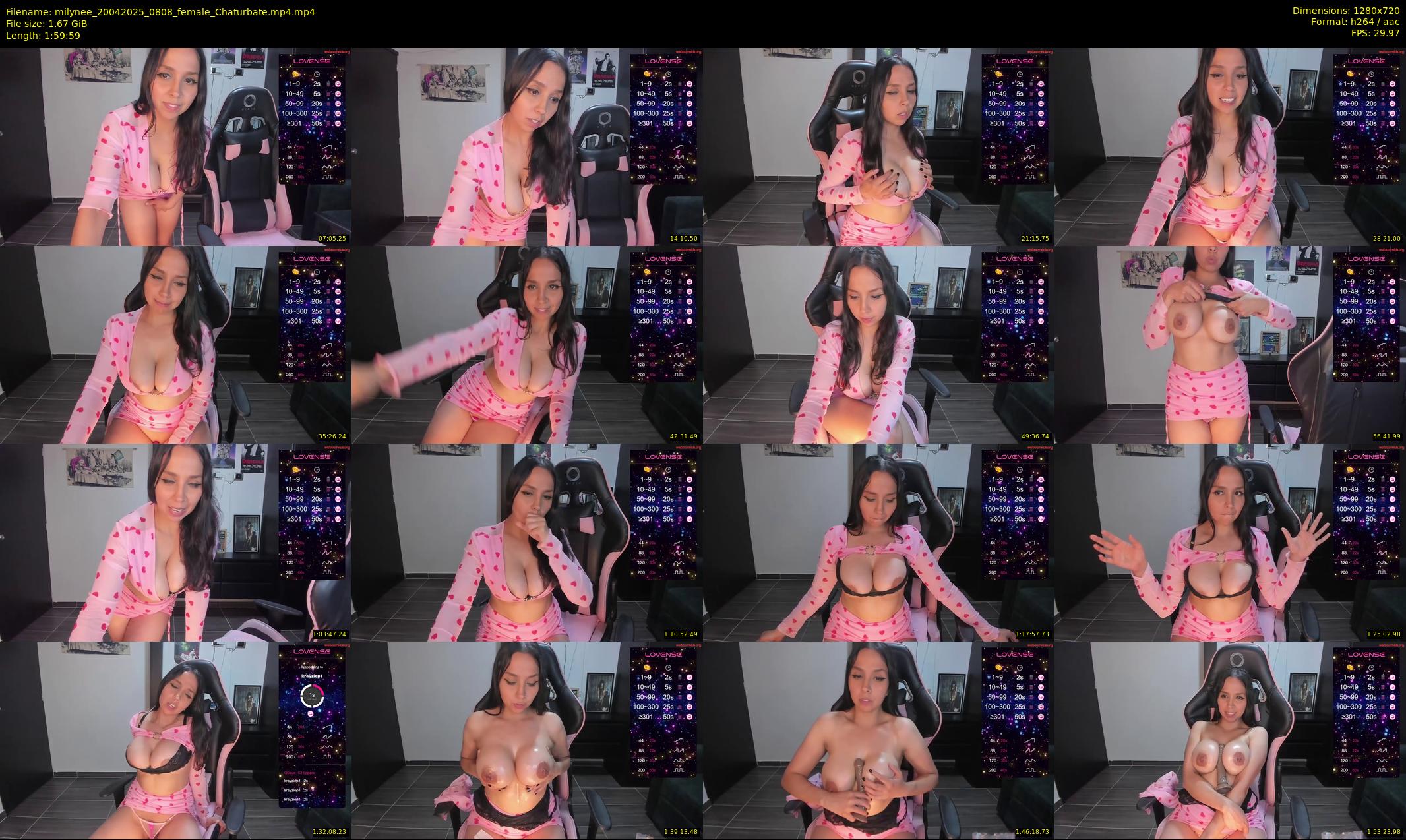 milynee — 120 minute Chaturbate female cam show recording, 720p, Apr 20, 2025