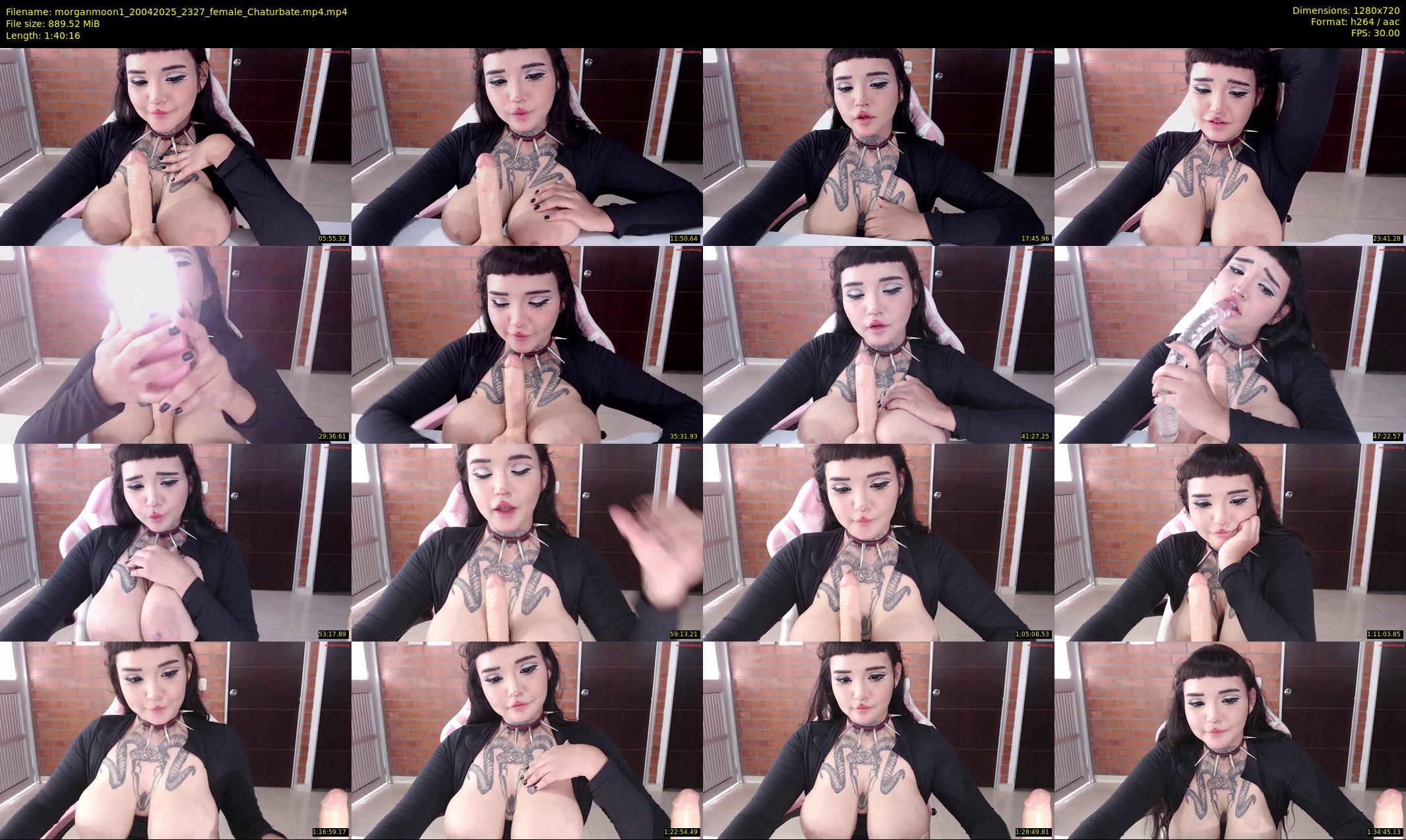 morganmoon1 — 101 minute Chaturbate female cam show recording, 720p, Apr 20, 2025