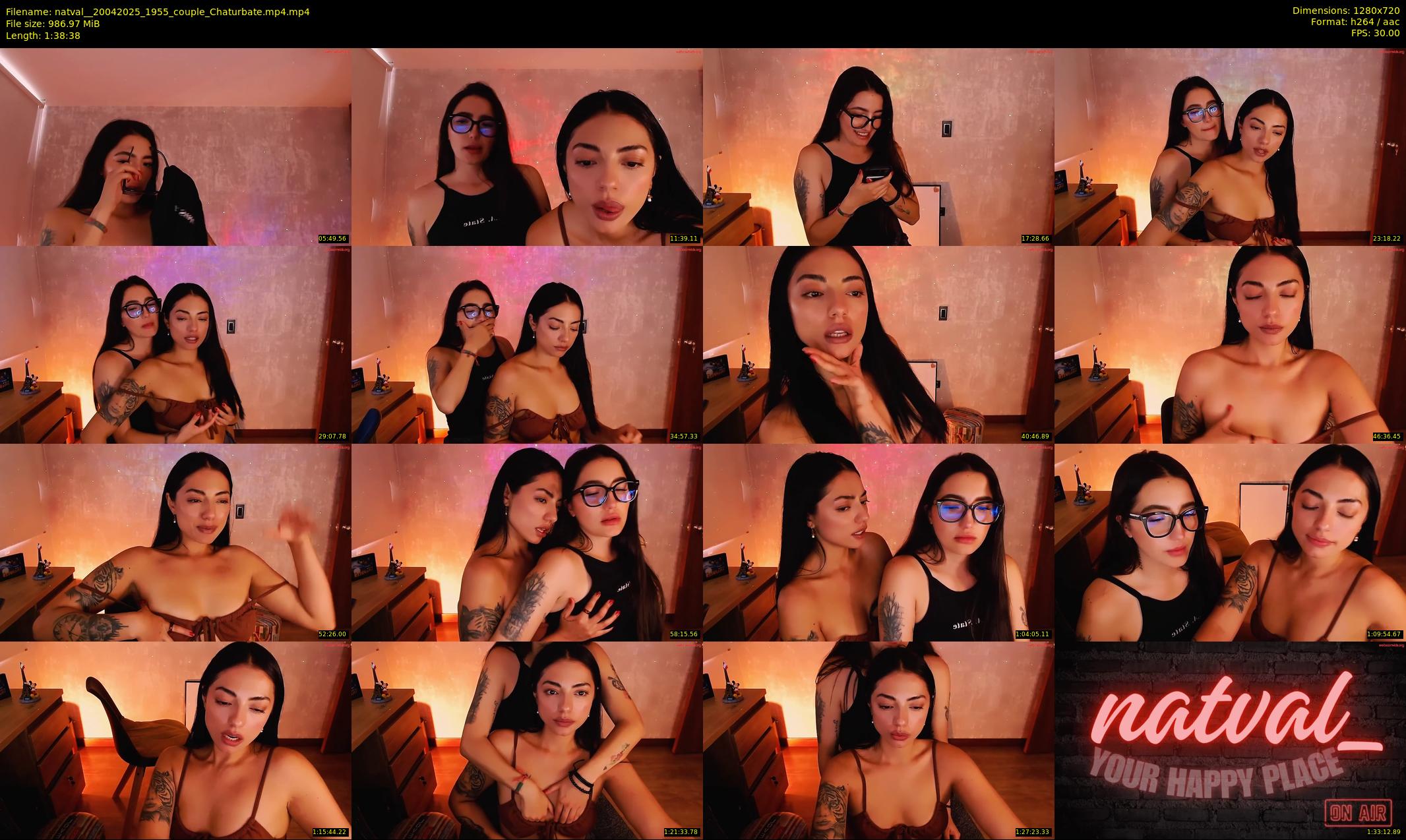 natval_ — 99 minute Chaturbate couple cam show recording, 720p, Apr 20, 2025