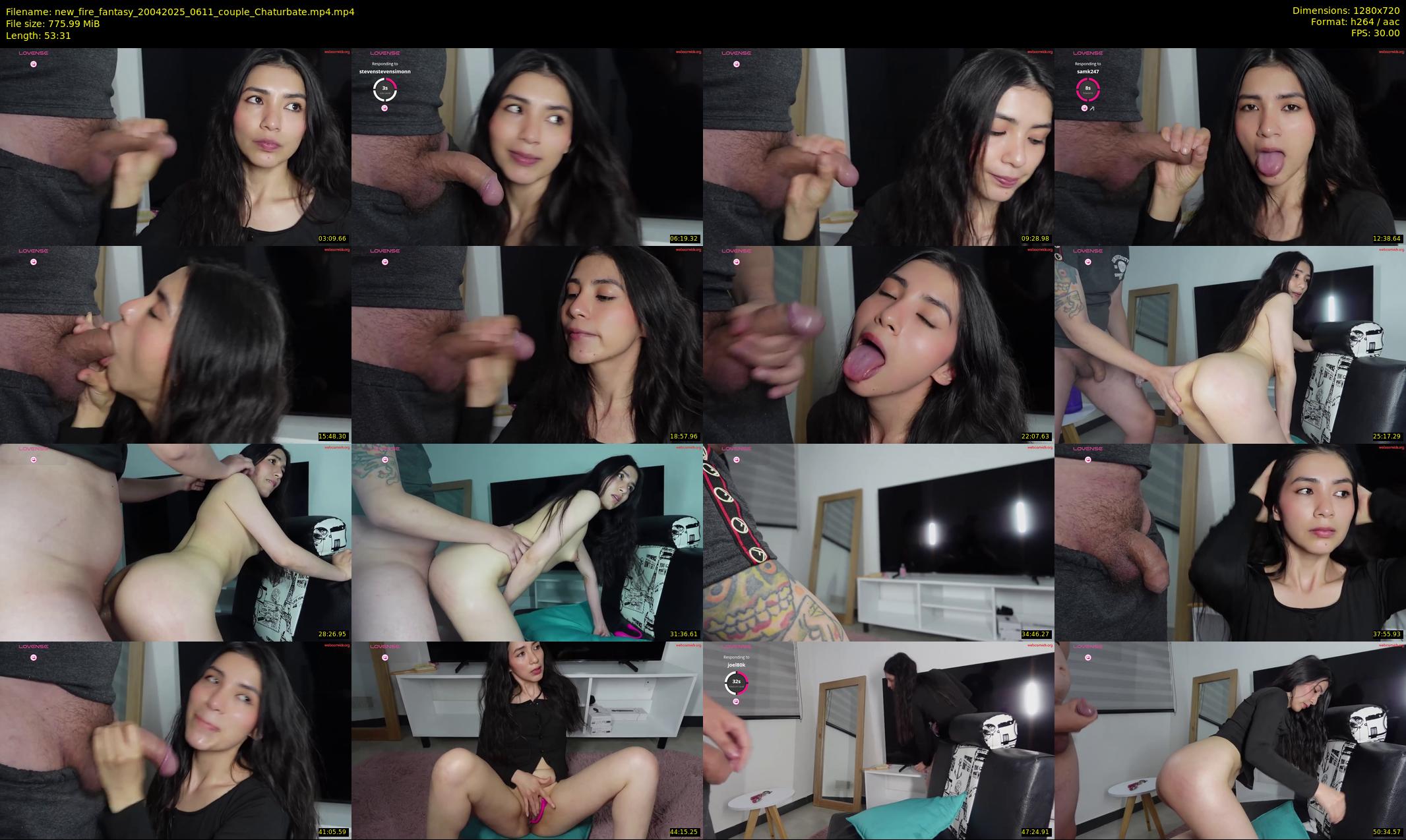new_fire_fantasy — 54 minute Chaturbate couple cam show recording, 720p, Apr 20, 2025