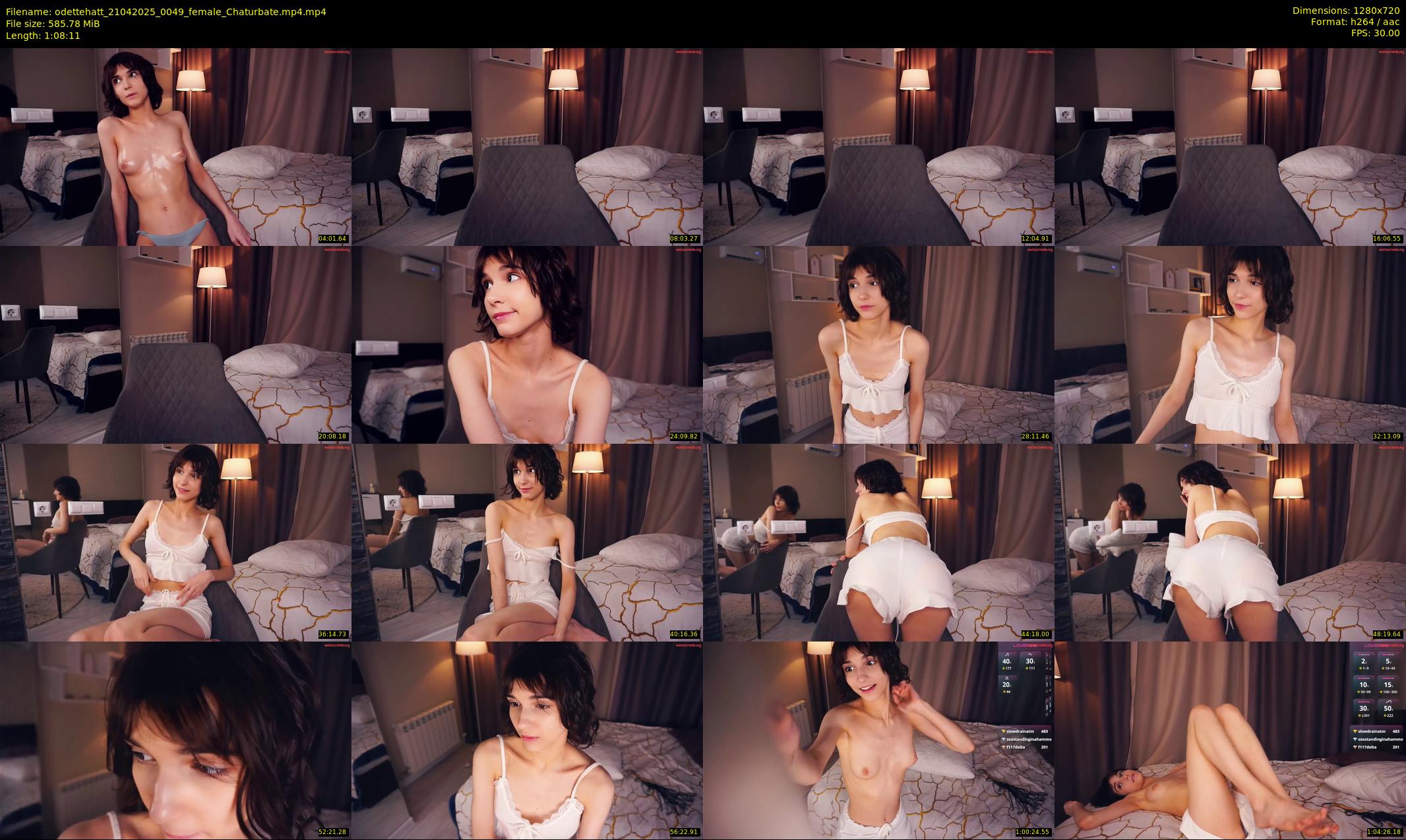 odettehatt — 69 minute Chaturbate female cam show recording, 720p, Apr 21, 2025