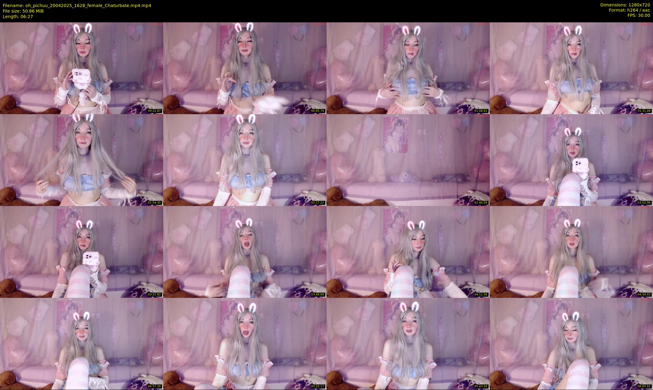 oh_pichuu — 7 minute Chaturbate female cam show recording, 720p, Apr 20, 2025