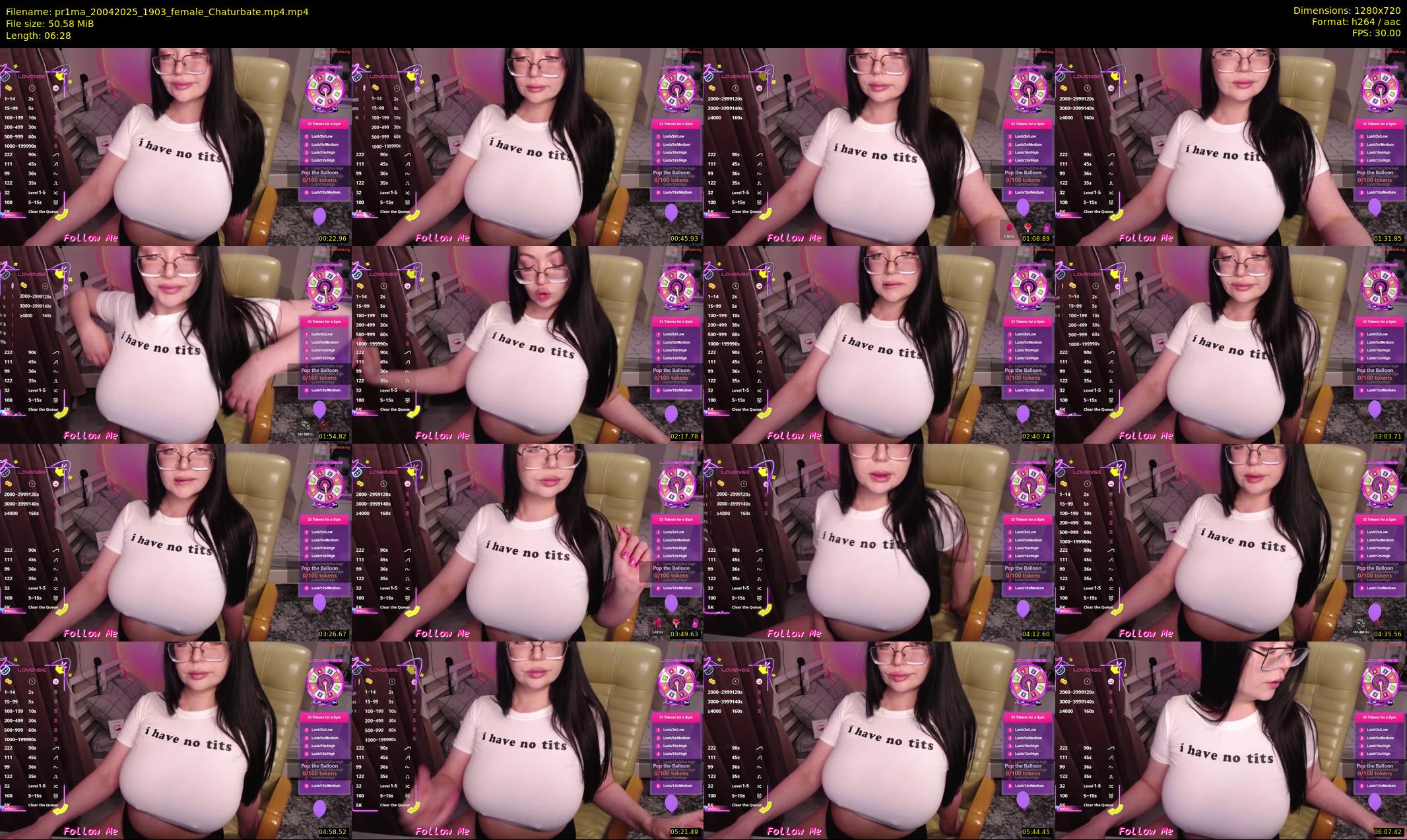pr1ma — 7 minute Chaturbate female cam show recording, 720p, Apr 20, 2025