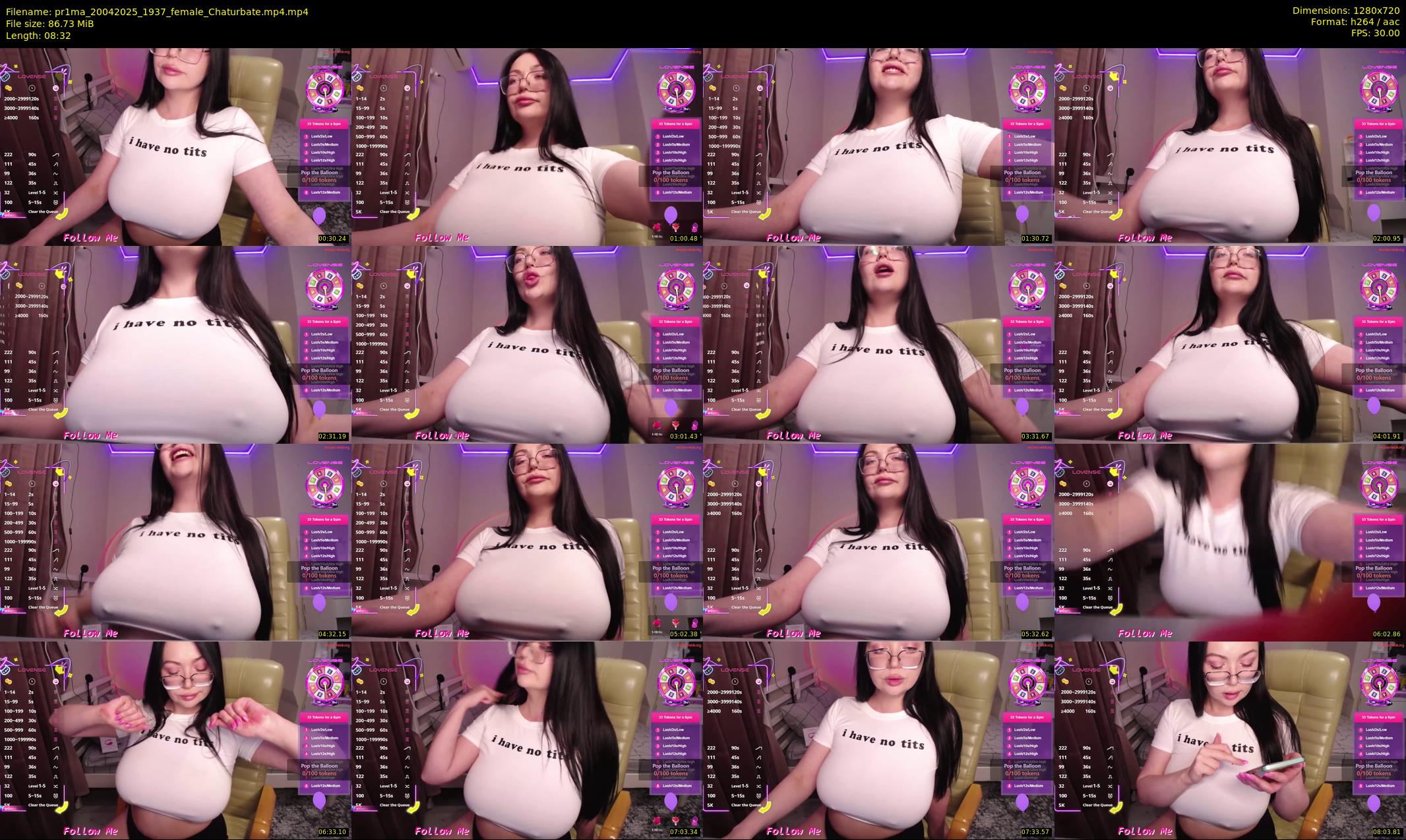 pr1ma — 9 minute Chaturbate female cam show recording, 720p, Apr 20, 2025